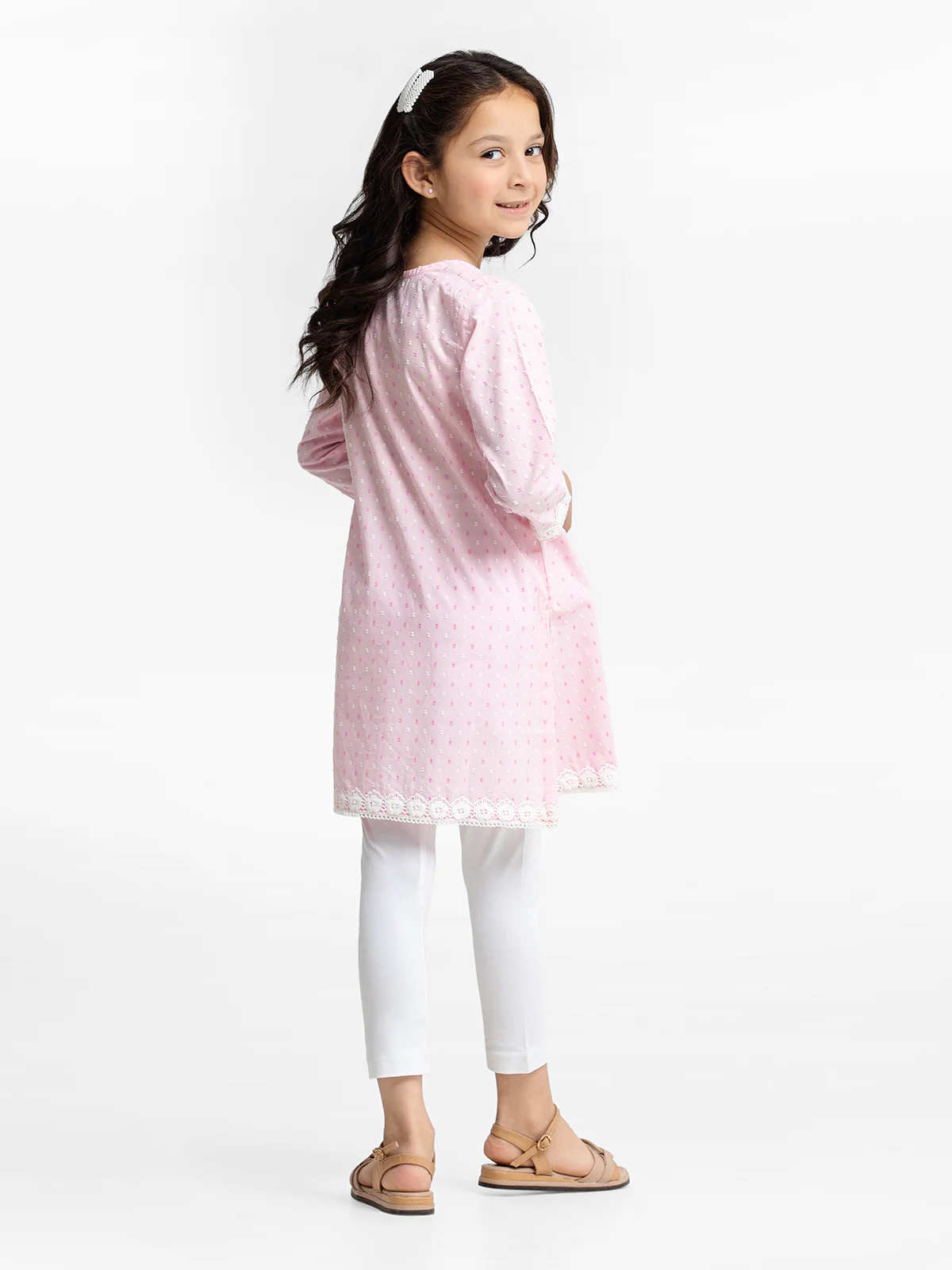 Solid Cotton Shirt - EGTKS23-70667S - Image 6