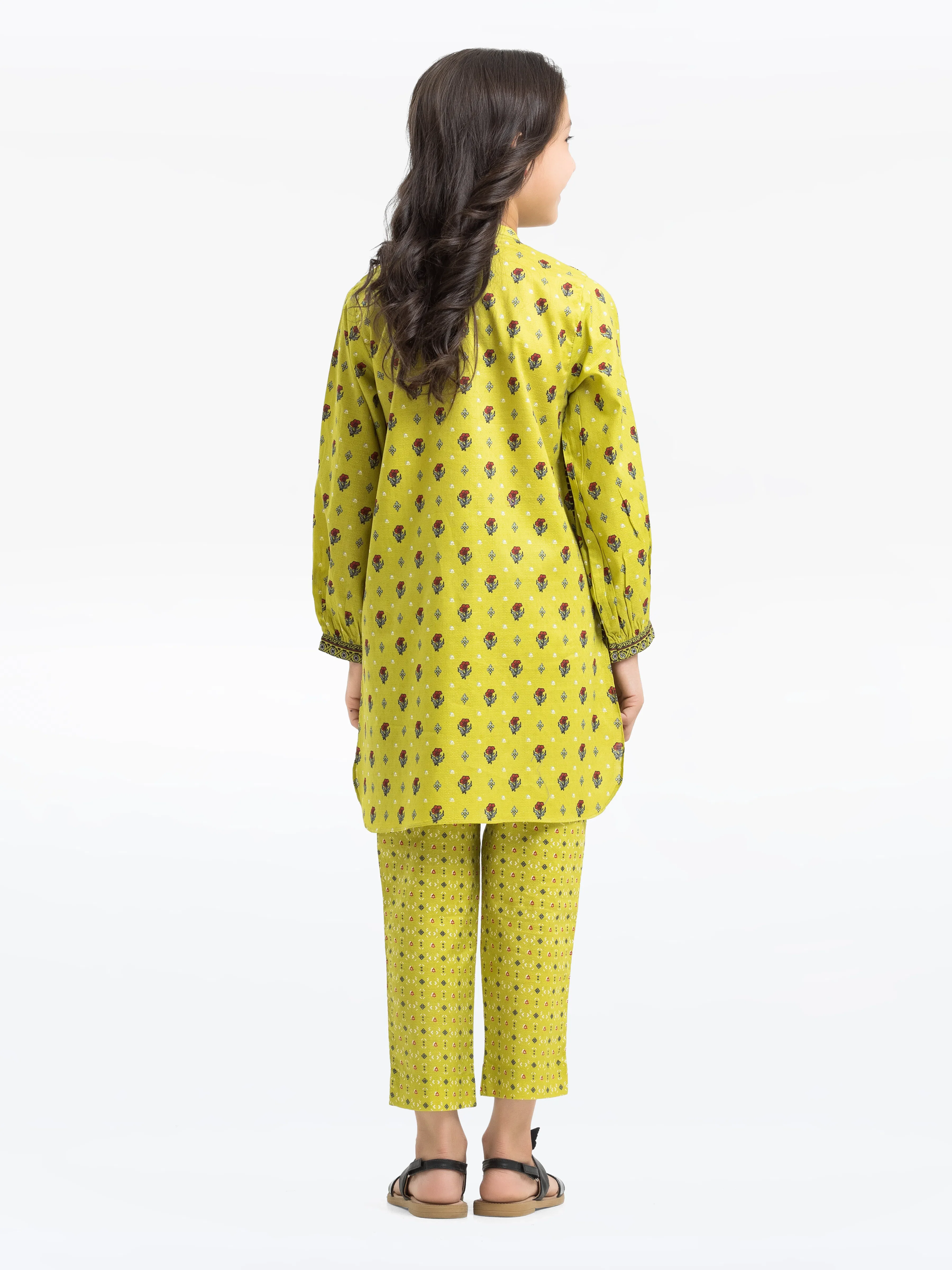 Printed Dobby Shirt Trouser - EGTKP24-70918ST - Image 6