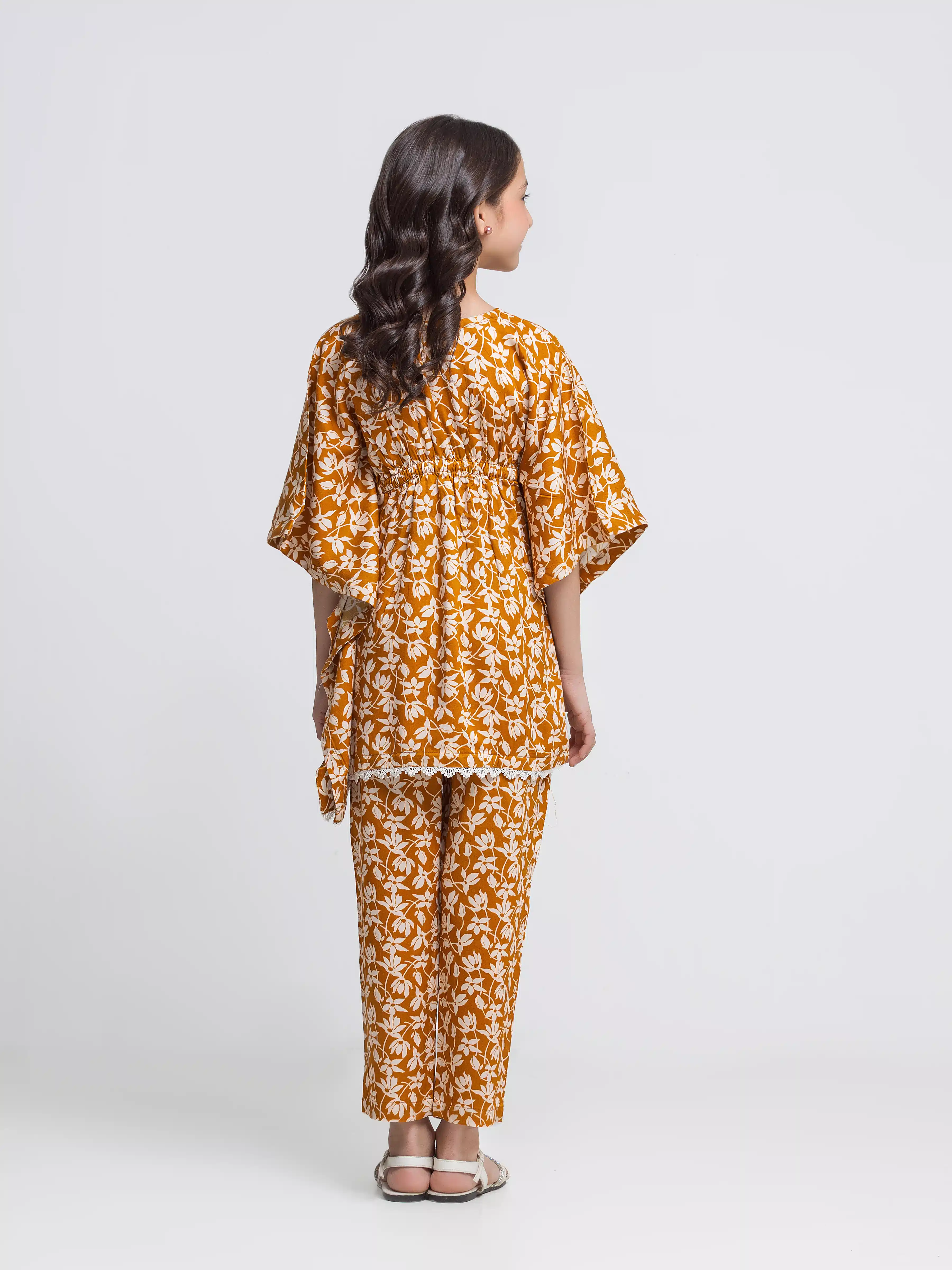 Printed Viscose Co-Ord Set - EGTKP5-73004ST - Image 5
