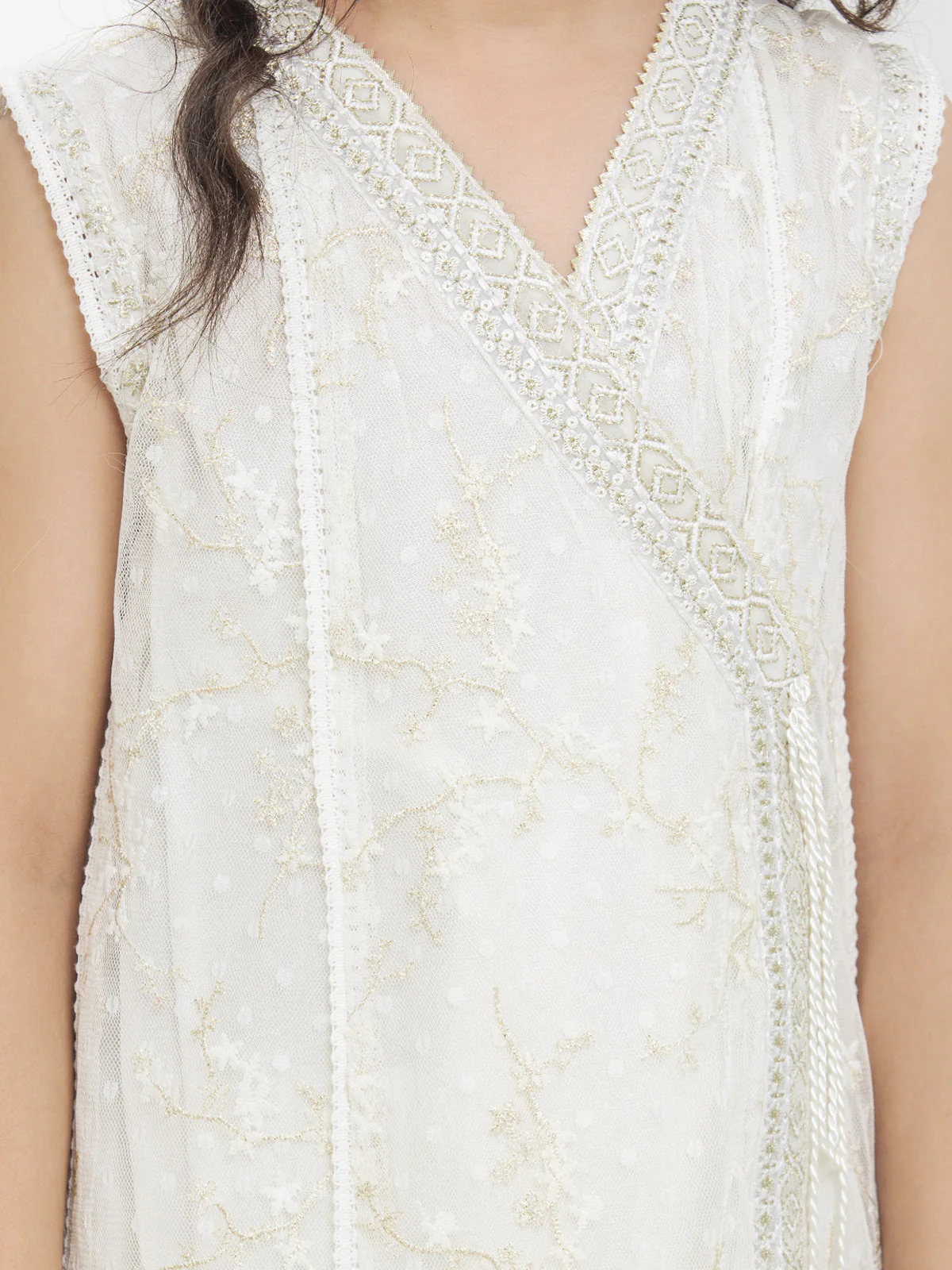 Embroidered Net Shirt Trouser - EGTPLE24-22225ST - Image 4