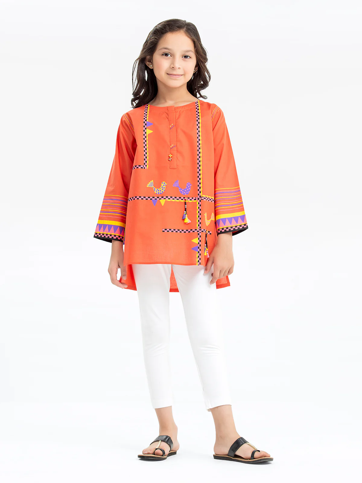 Printed Cambric Shirt - EGTKP23-70493S