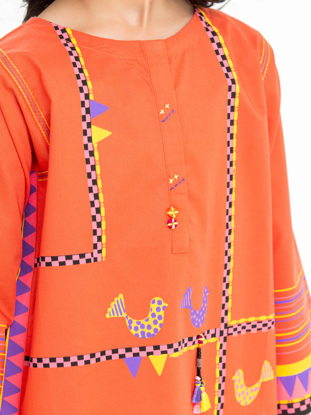 Printed Cambric Shirt - EGTKP23-70493S - Image 3