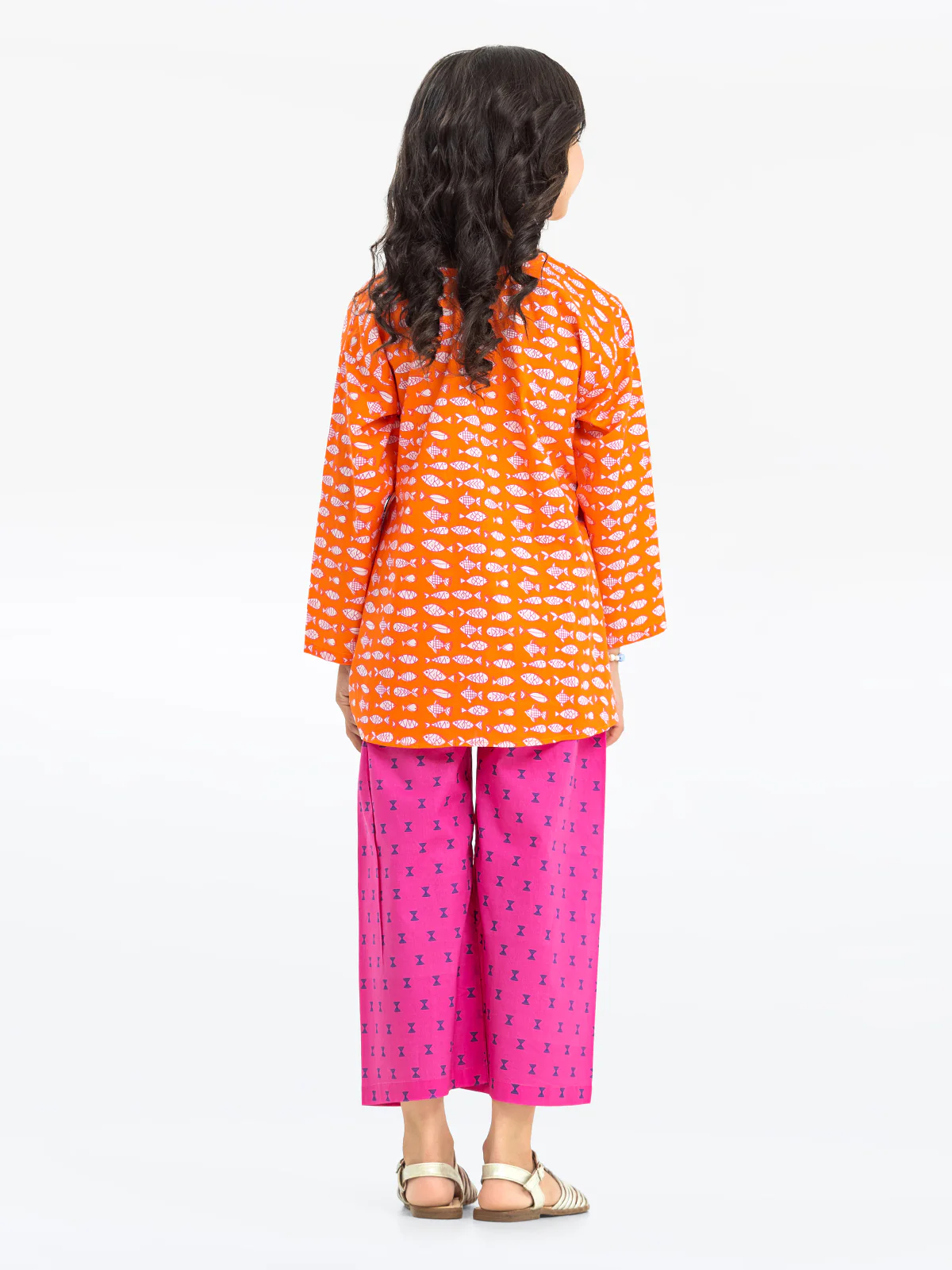Printed Cambric Shirt Trouser - EGTKP23-70712ST - Image 2