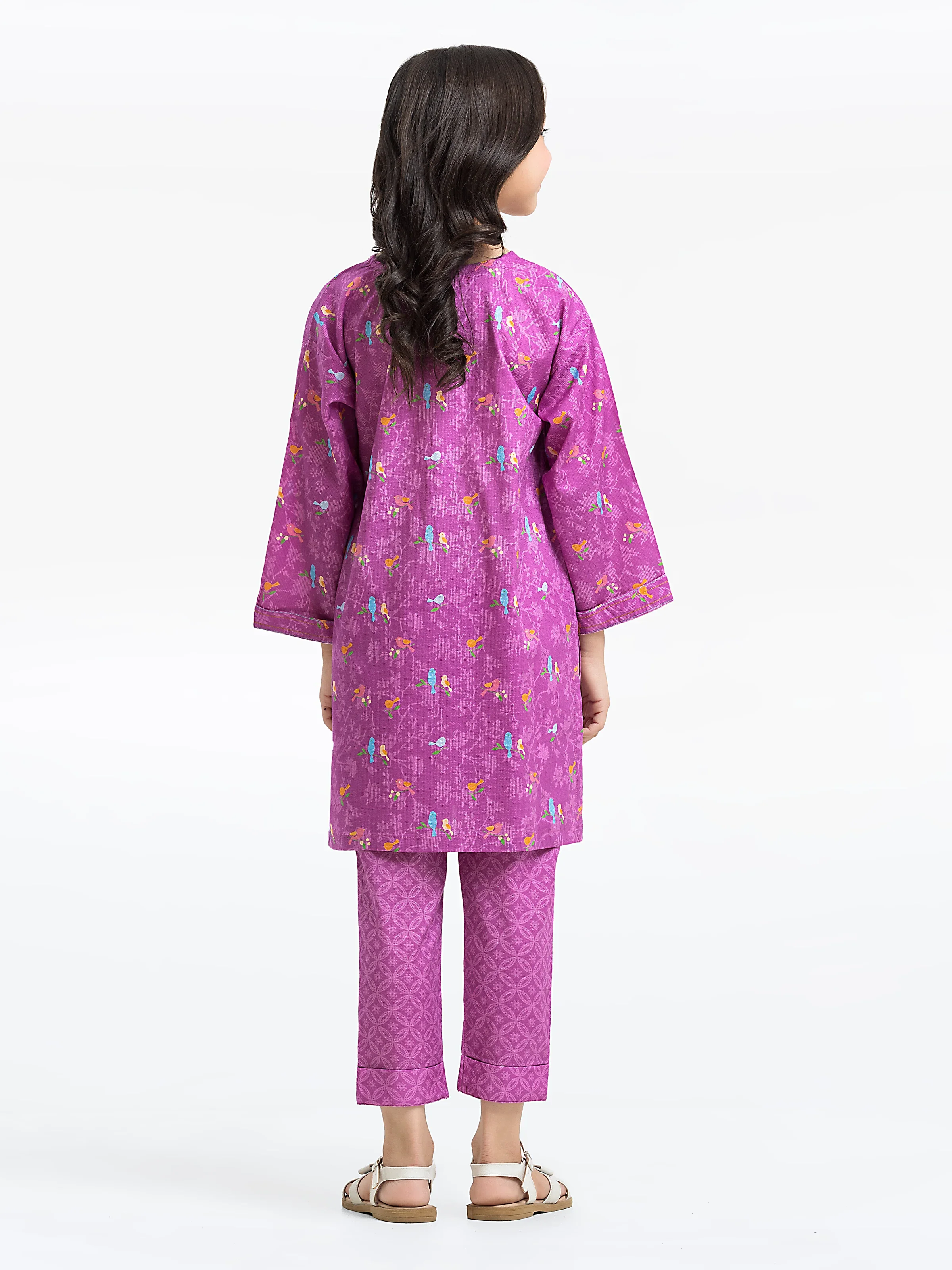 Printed Dobby Shirt Trouser - EGTKP24-70919ST - Image 6