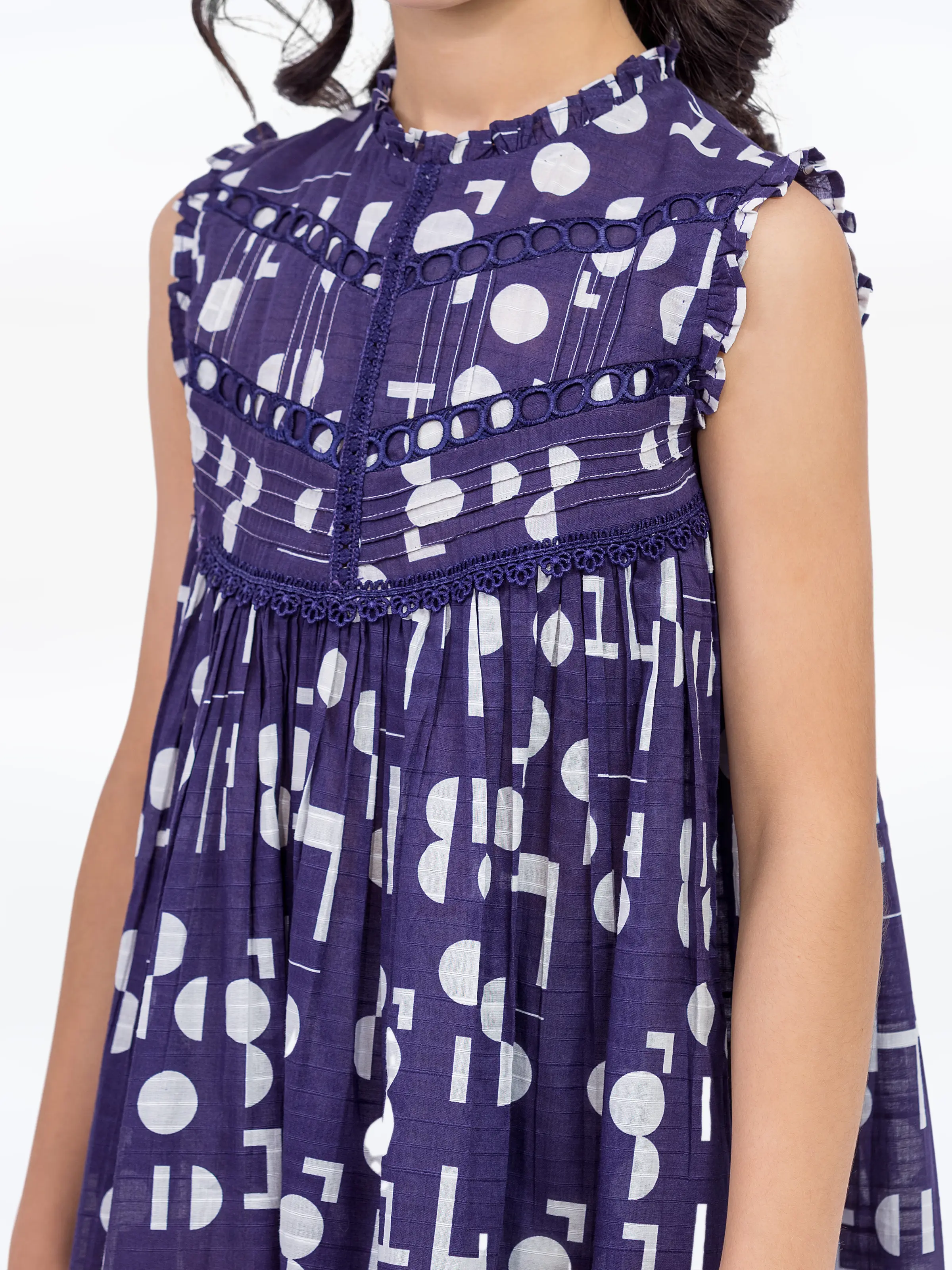 Printed Lawn Shirt - EGTKP5-71002S - Image 3