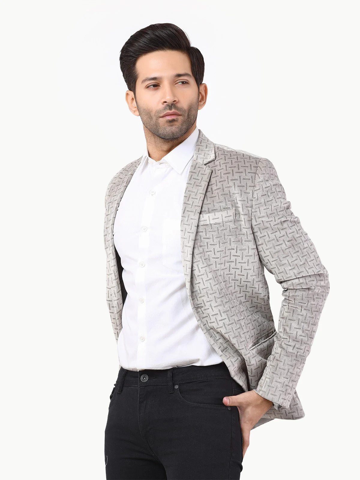 Corduroy Blazer - EMTB22W-6795 - Image 2