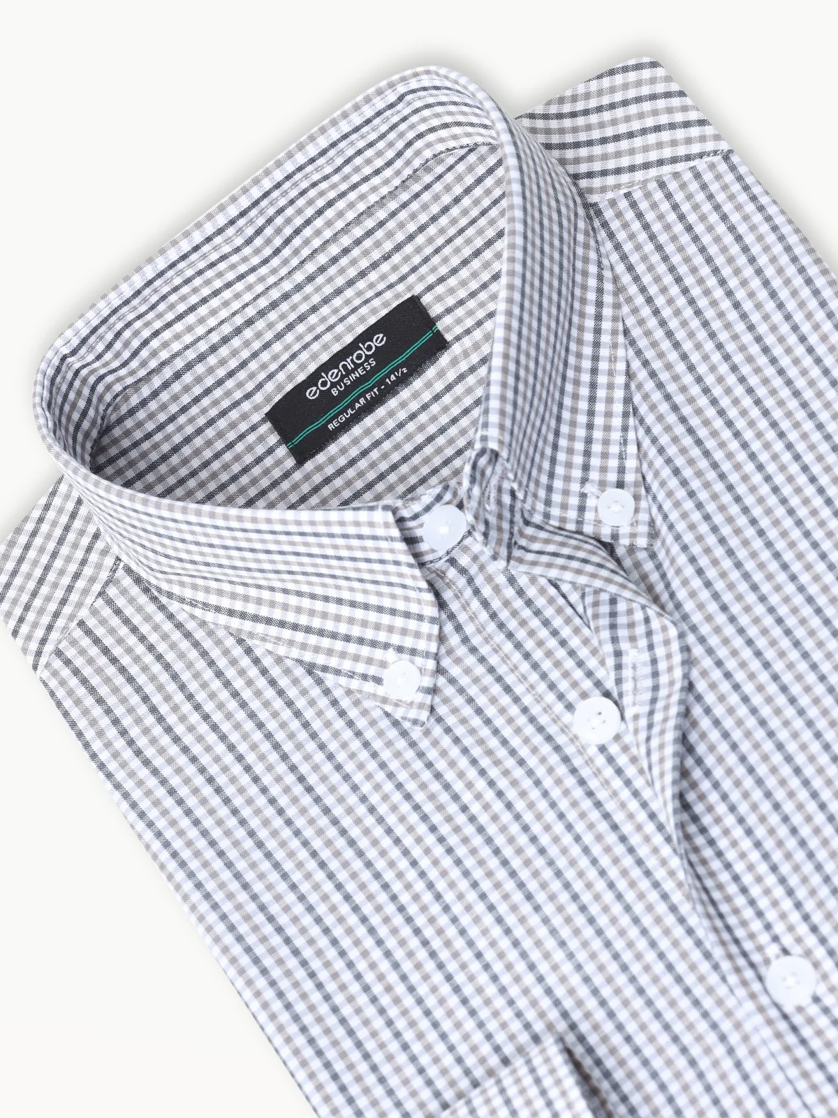 Business Check Shirt - EMTSB23-155 - Image 3