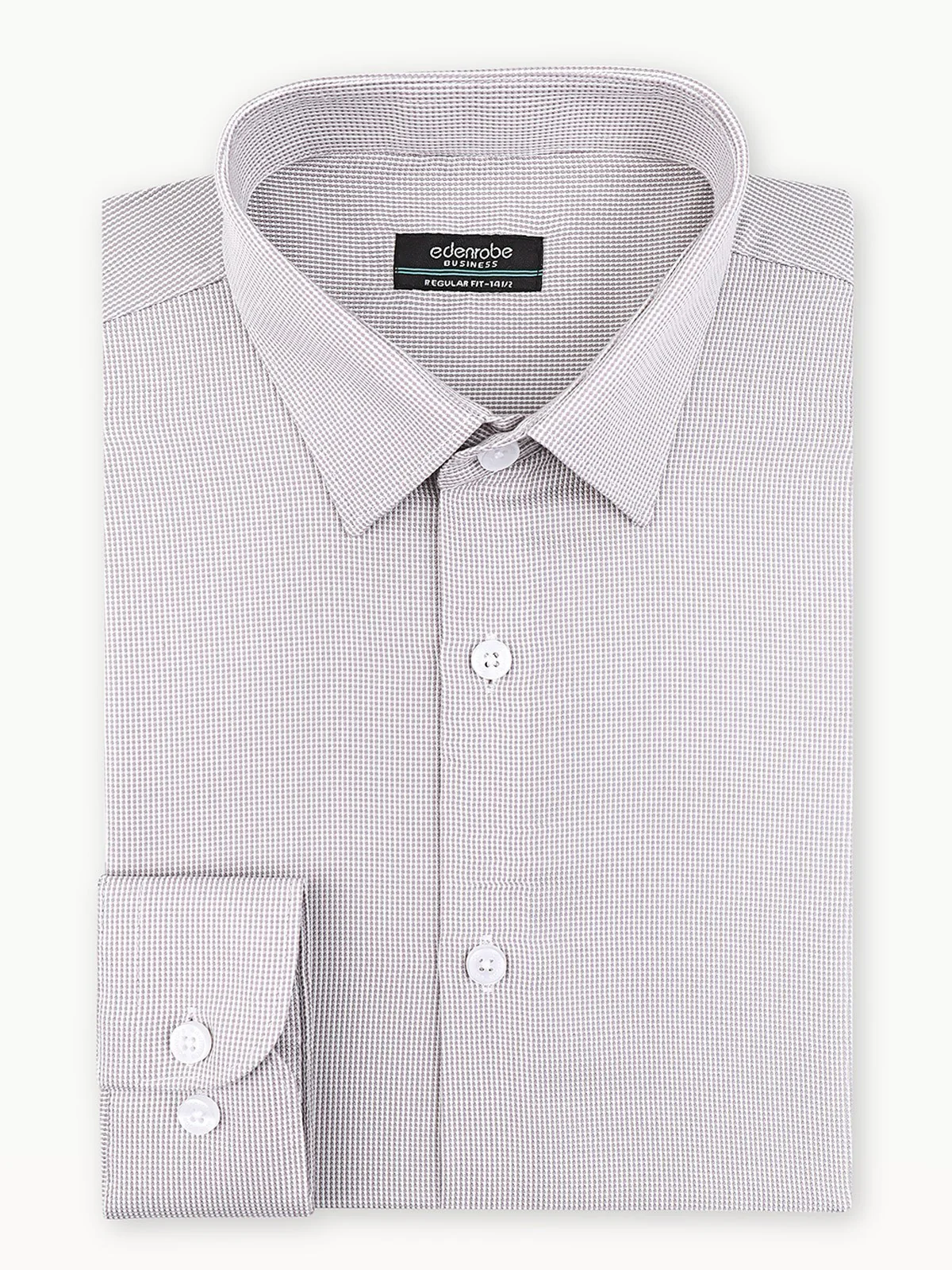 Business Check Shirt - EMTSB22-092