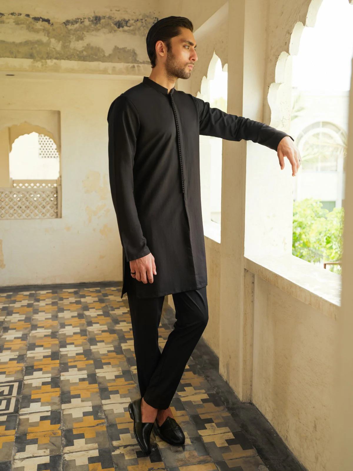 Blended Kurta Pajama - EMTSC23-107 - Image 3