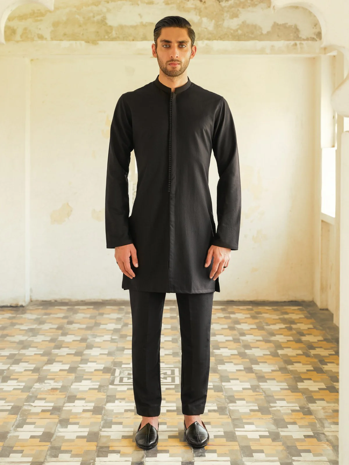 Blended Kurta Pajama - EMTSC23-107 - Image 5
