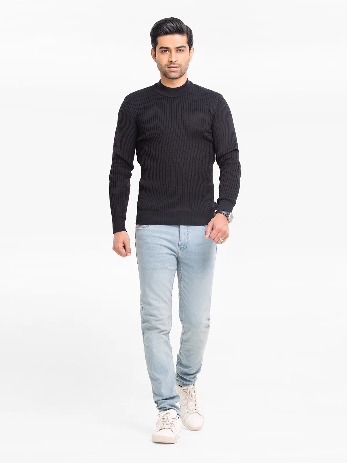 Mock Neck Sweater - EMTSWT23-001 - Image 2