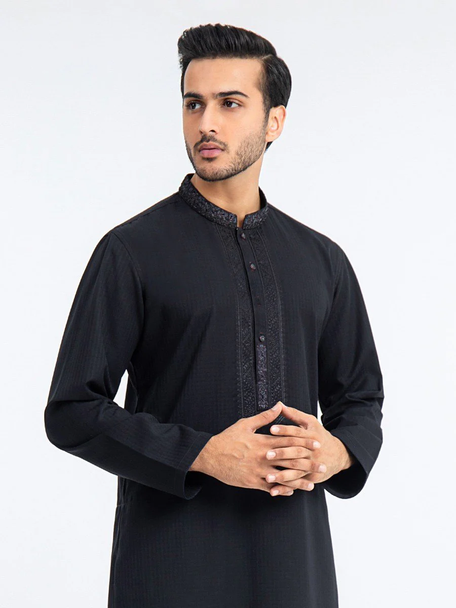 Embroidered Blended Shalwar Kameez - EMTSC22-074 - Image 2