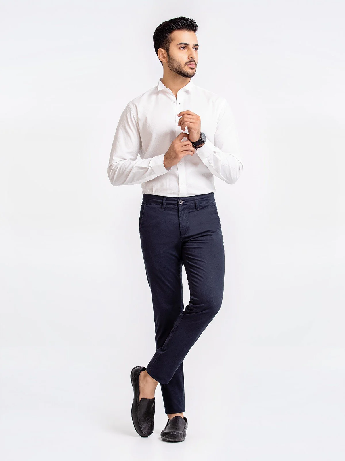 Cotton Poplin Chinos - EMBCP22-009 - Image 2