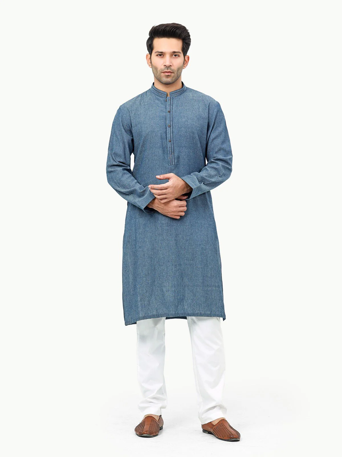 Cotton Kurta - EMTK22-99270 - Image 3