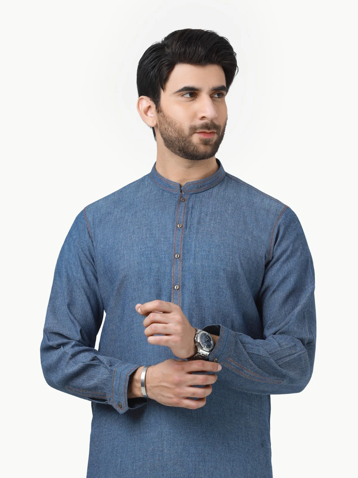 Cotton Kurta - EMTK22-99284 - Image 2