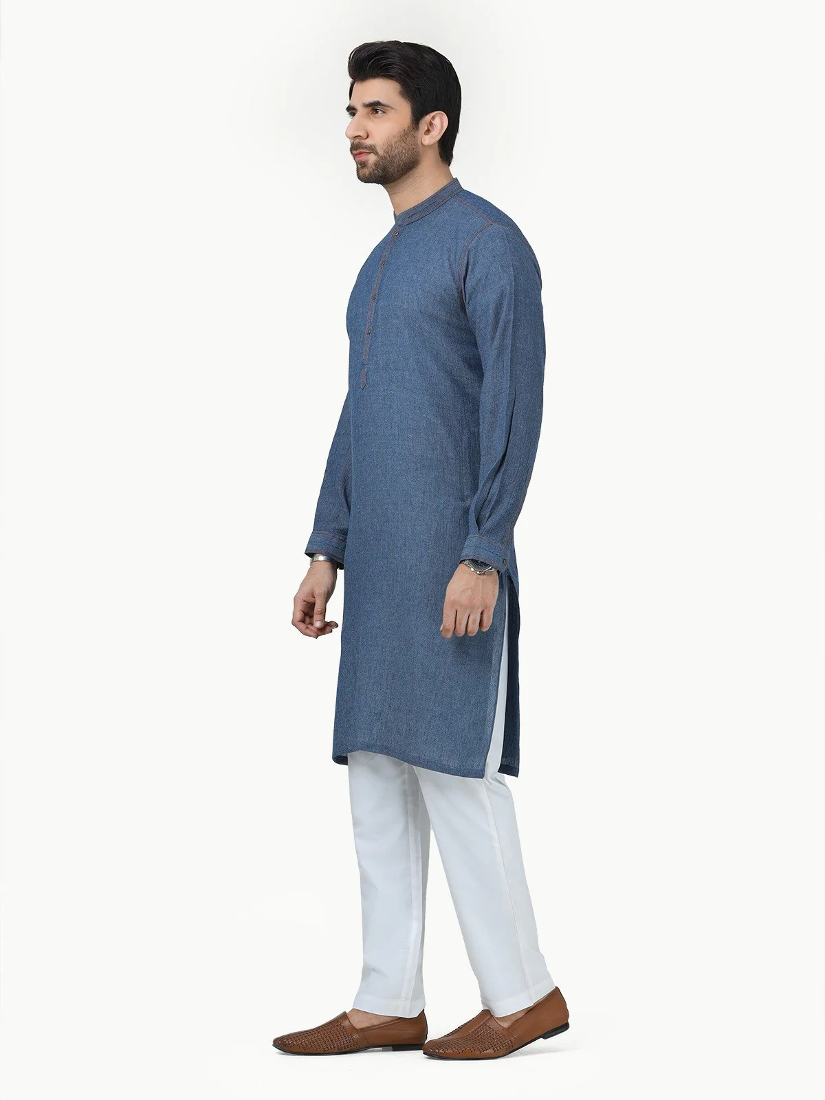 Cotton Kurta - EMTK22-99284 - Image 3