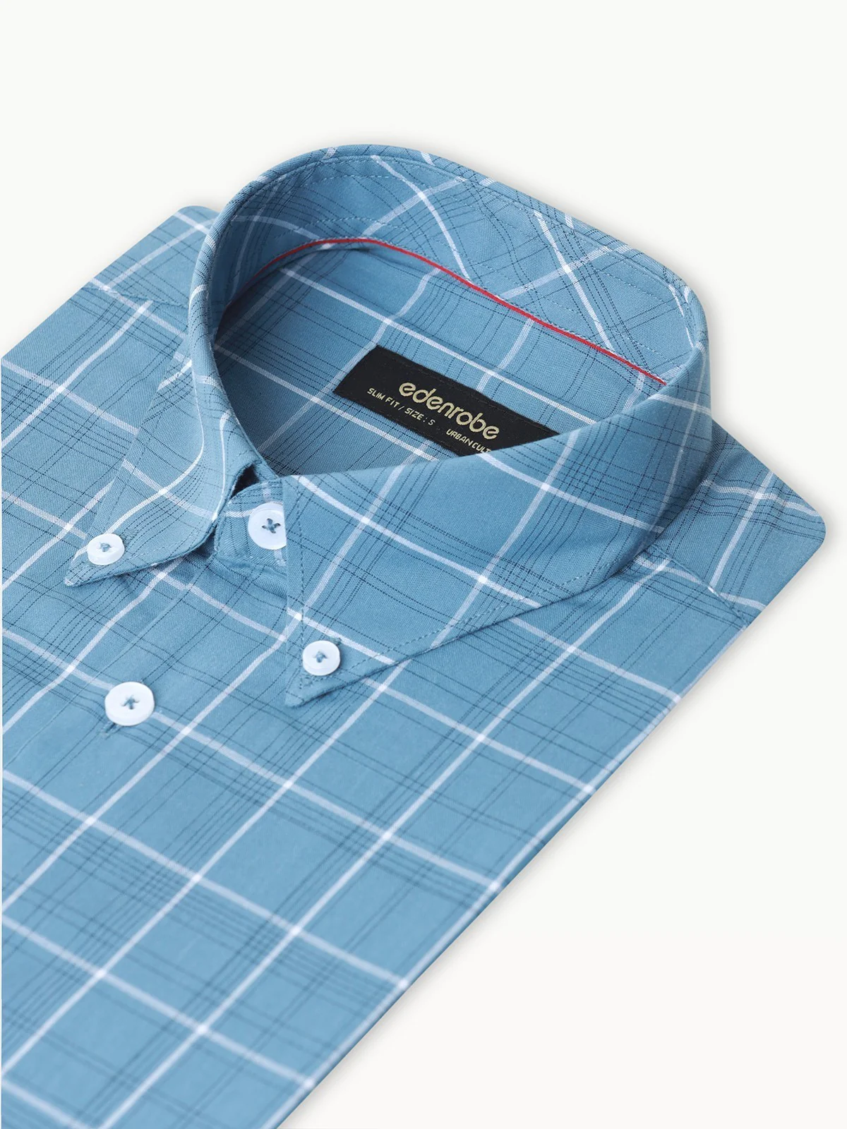 Urban Culture Check Shirt - EMTSUC22-182 - Image 2