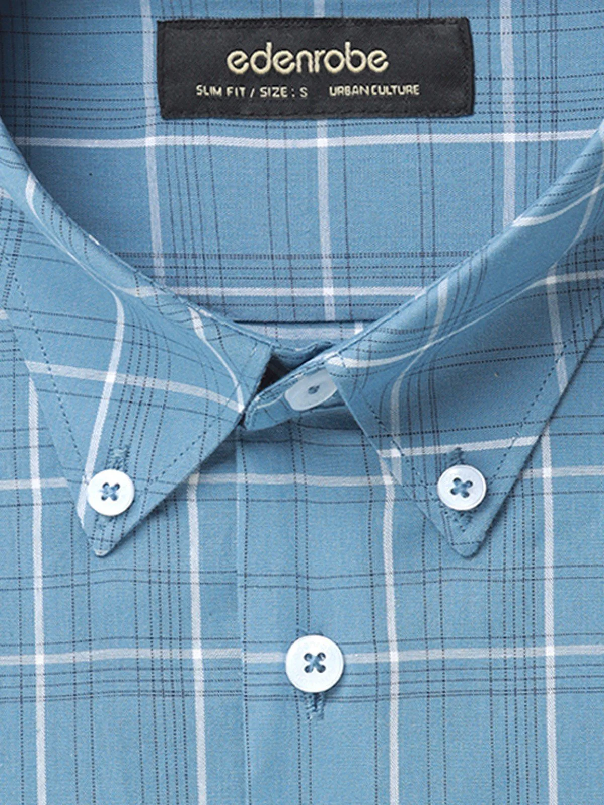 Urban Culture Check Shirt - EMTSUC22-182 - Image 4