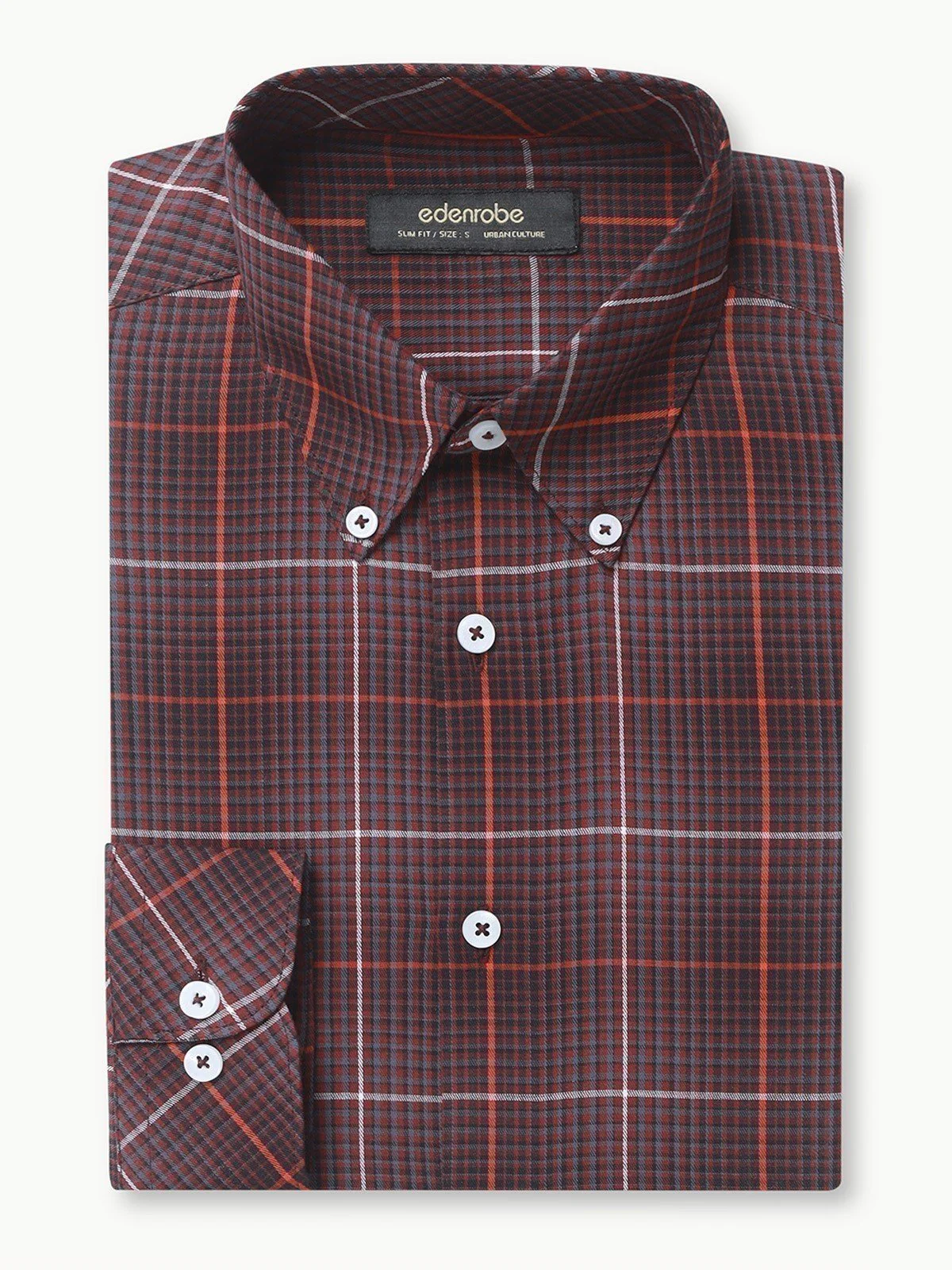 Urban Culture Check Shirt - EMTSUC22-181