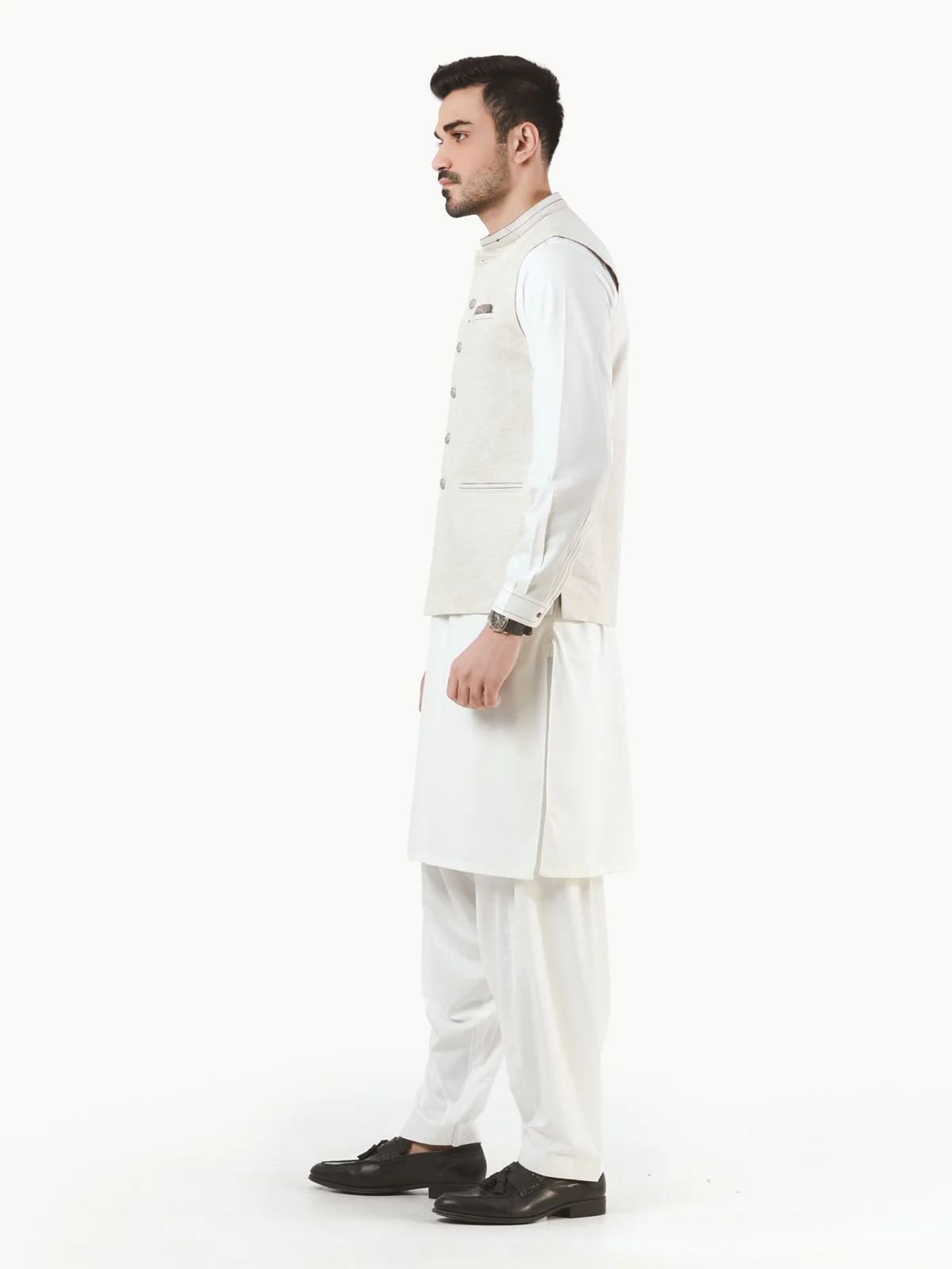 Cotton Waistcoat - EMTWC22-35788 - Image 3