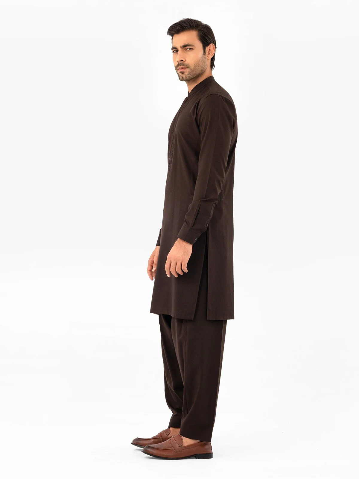 Embroidered Blended Shalwar Kameez - EMTKS23W-41040 - Image 3
