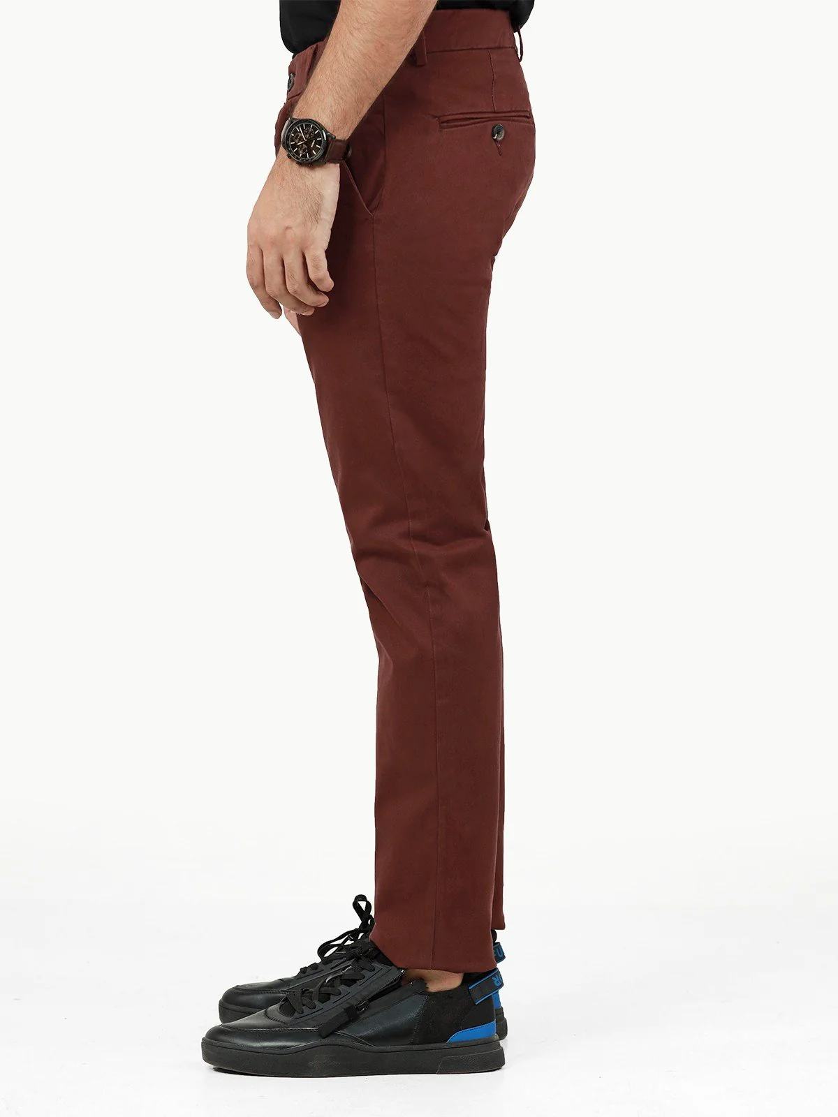 Cotton Poplin Chinos - EMBCP22-015 - Image 3