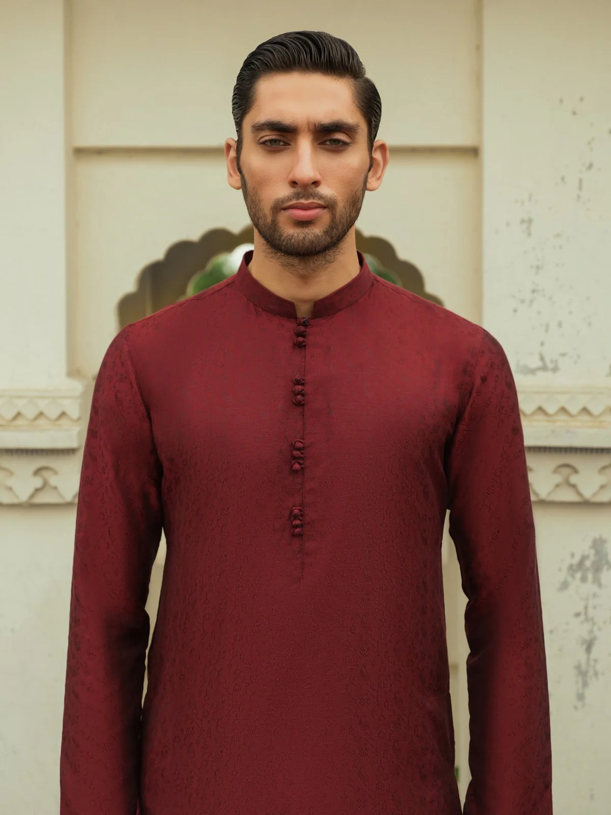 Jacquard Kurta - EMTKC23-103 - Image 3