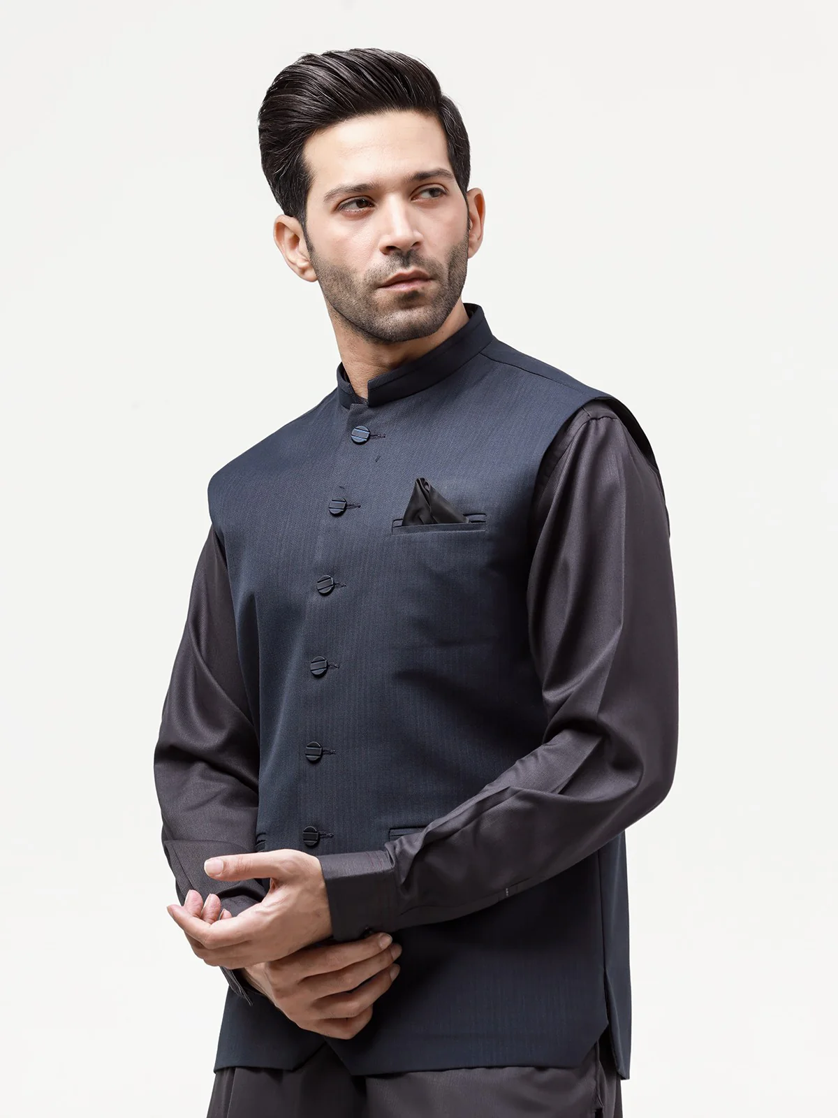 Cotton Waistcoat - EMTWC23-35858 - Image 3