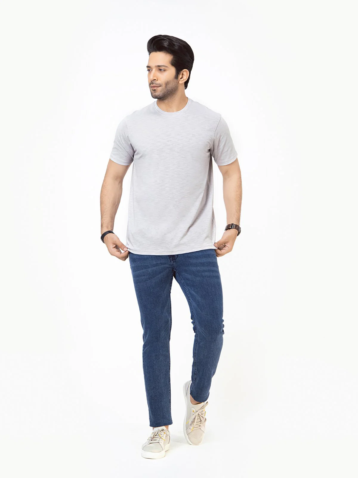 Crew Neck Basic Tee - EMTBT22-001 - Image 2