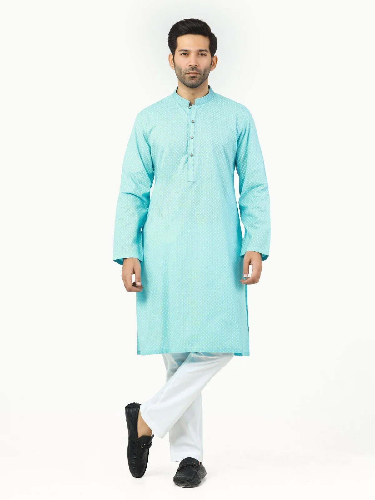 Embroidered Cotton Kurta - EMTK22-99237