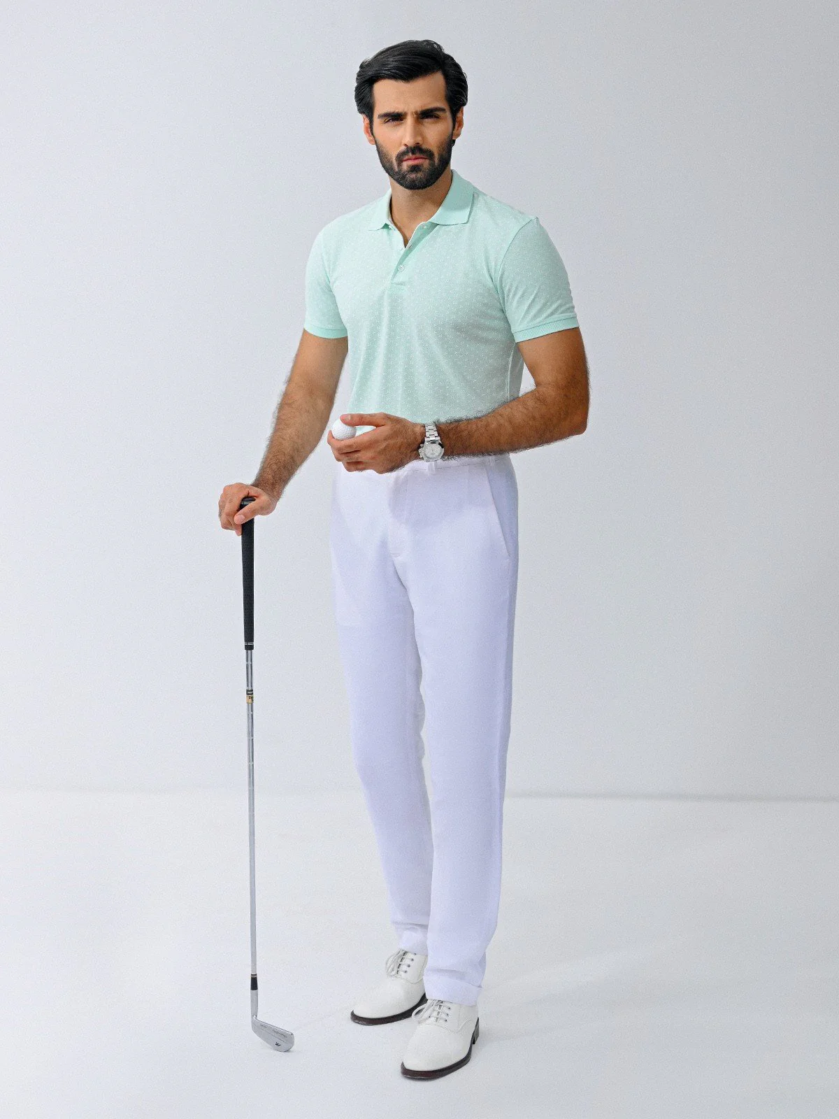 Printed Polo - EMTPS23-054