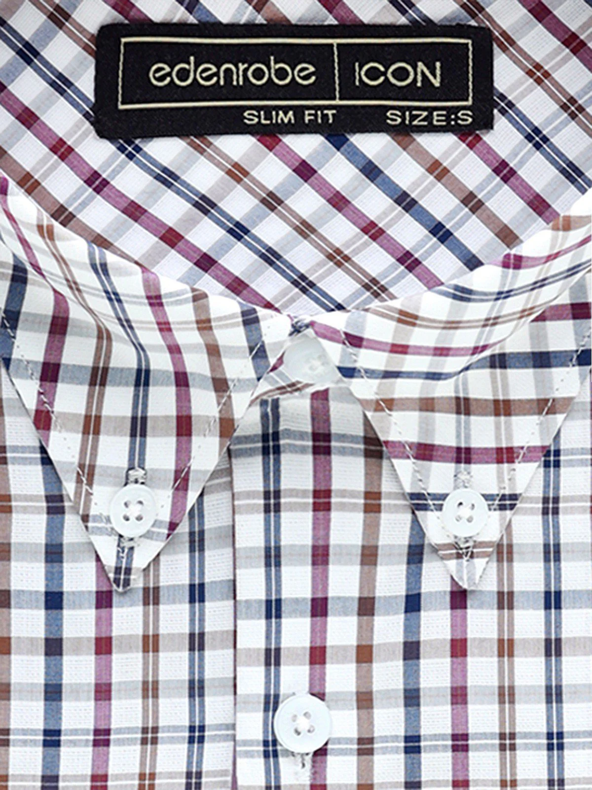 Icon Check Shirt - EMTSI23-50336 - Image 3