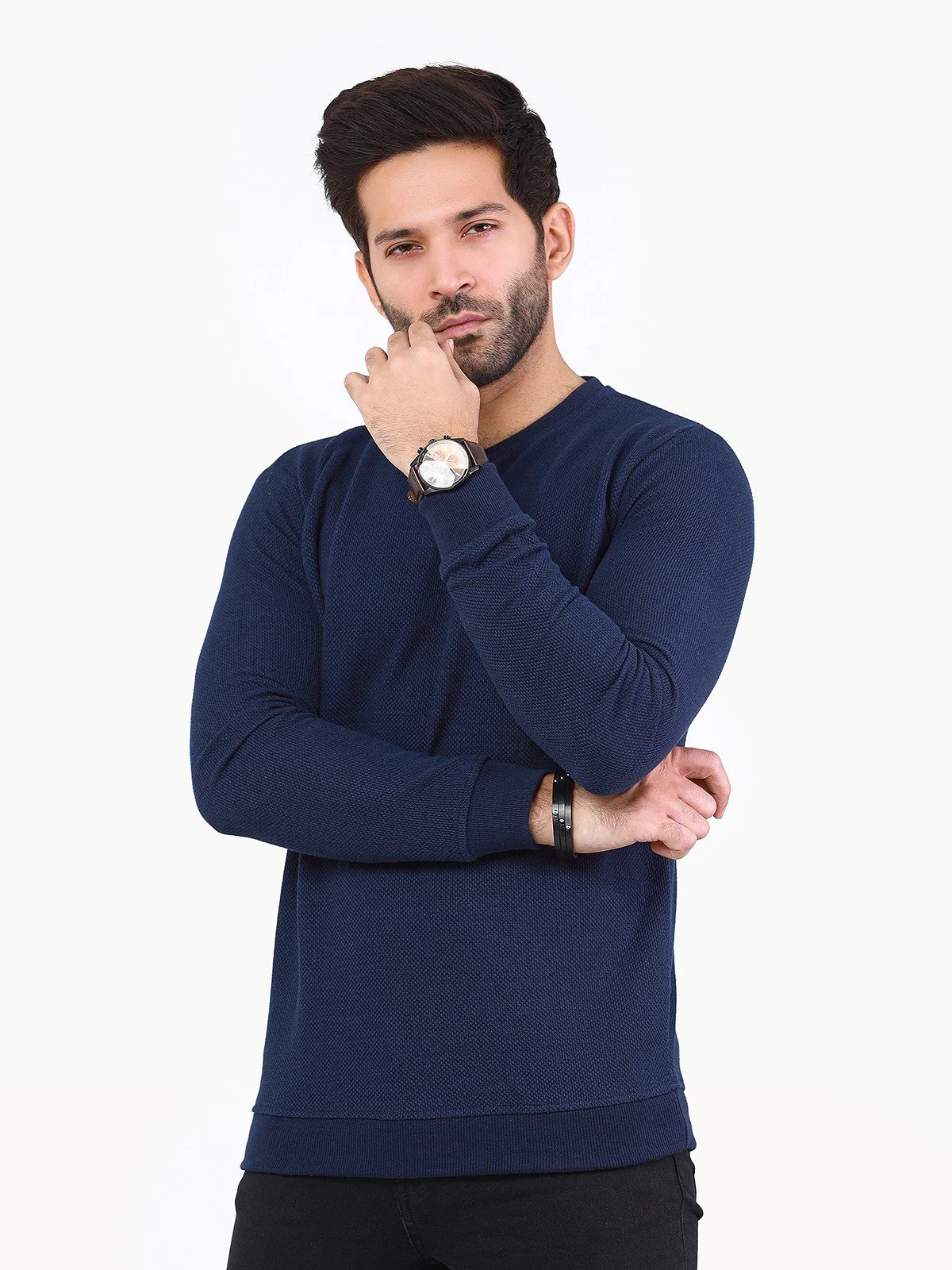Crew Neck Sweatshirt - EMTSS22-006