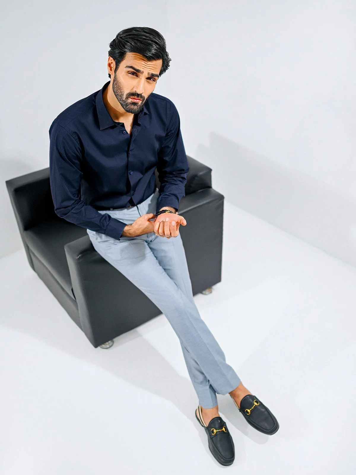 Business Solid Shirt - EMTSB23-149 - Image 7