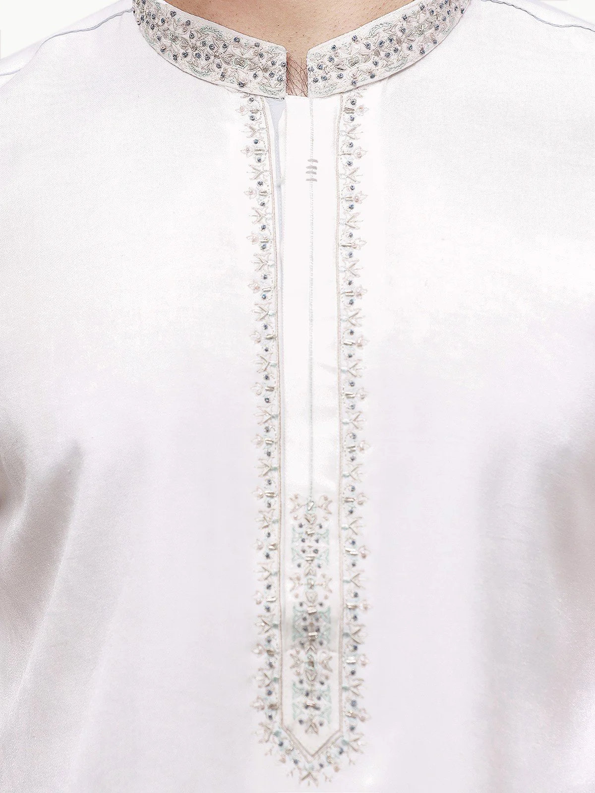 Embroidered Blended Kurta - EMTKC22-082 - Image 4