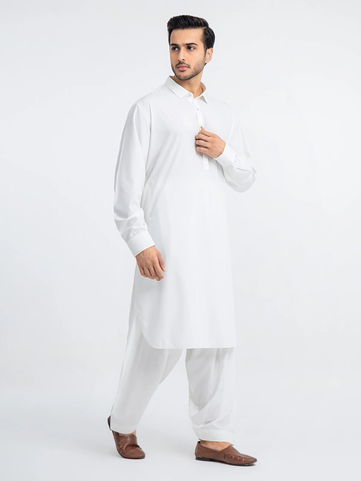 Blended Shalwar Kameez - EMTKSP23-41017 - Image 3