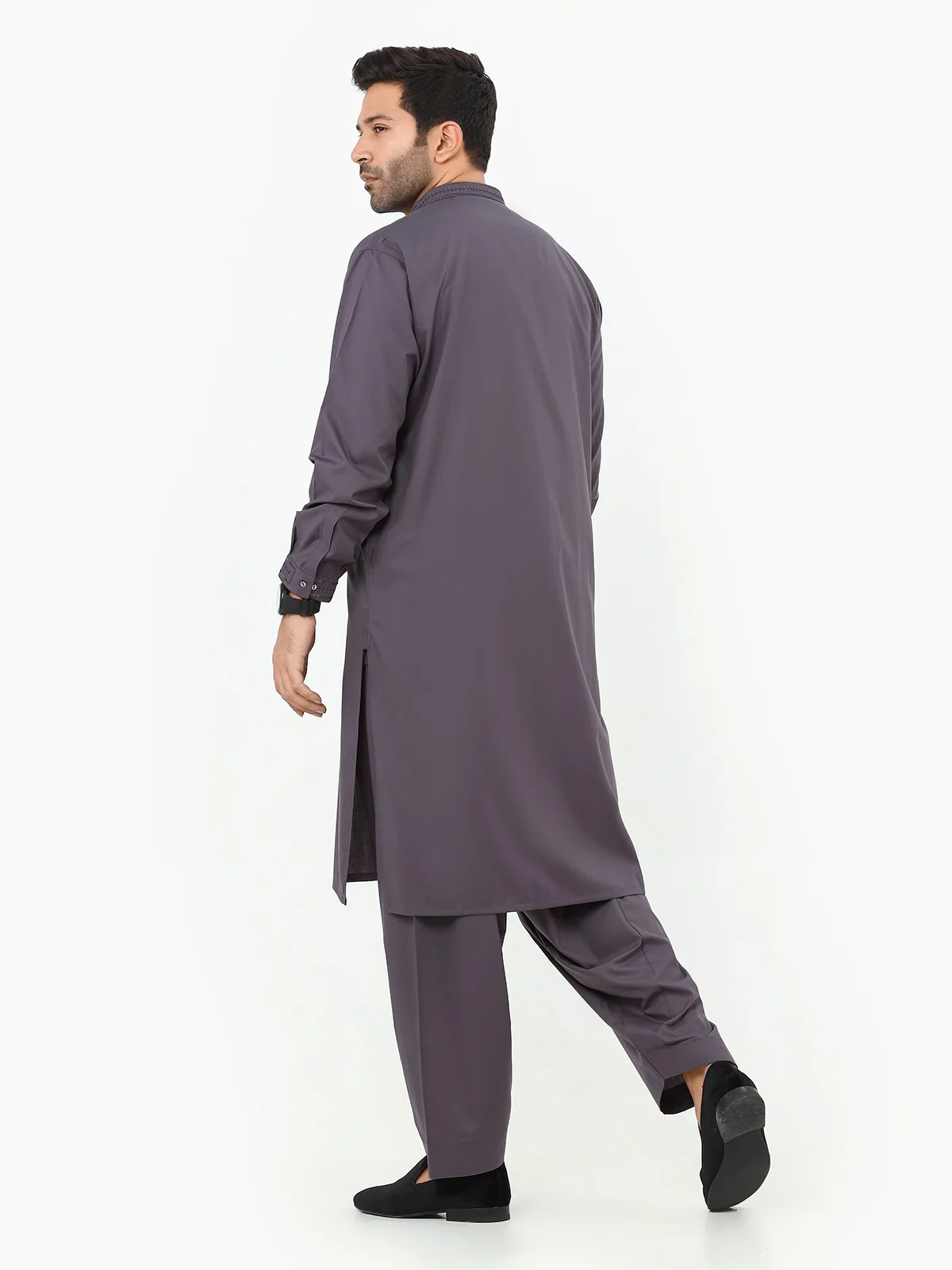 Embroidered Blended Shalwar Kameez - EMTKS22S-40951 - Image 5