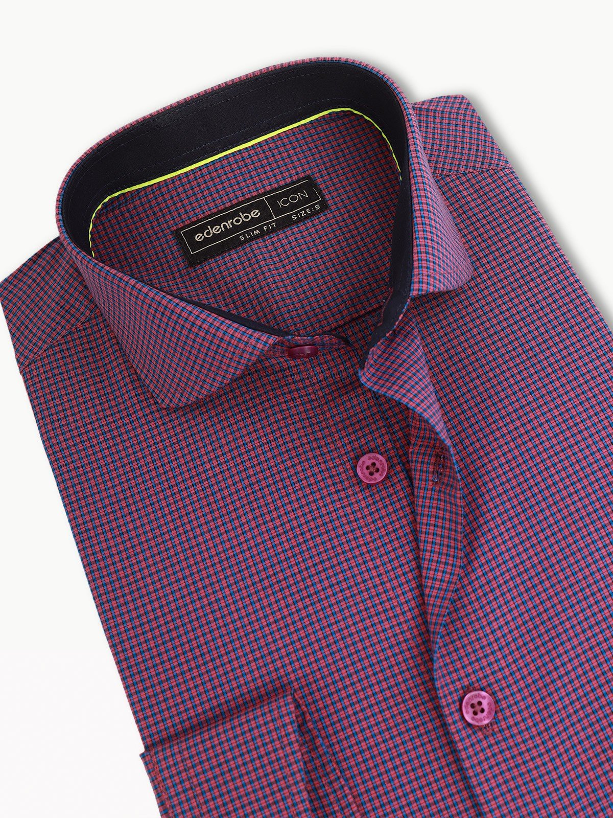 Icon Check Shirt - EMTSI22-50228 - Image 4