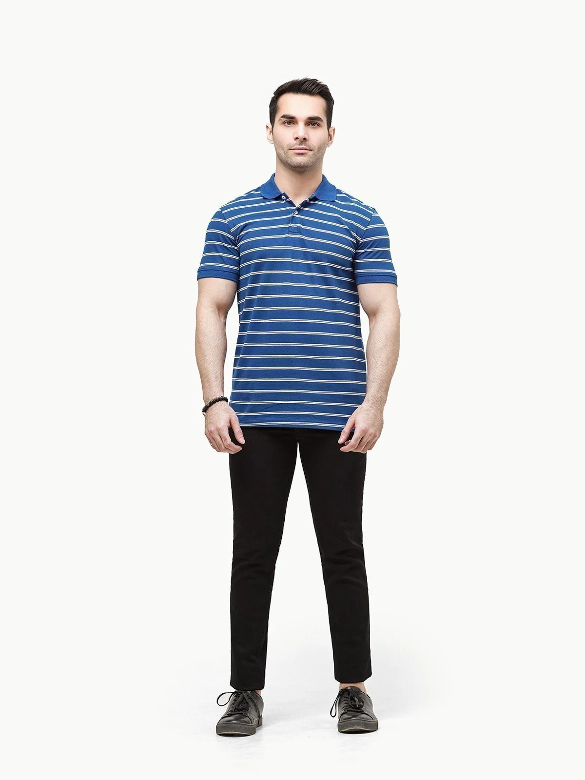 Striped Polo - EMTPS23-034