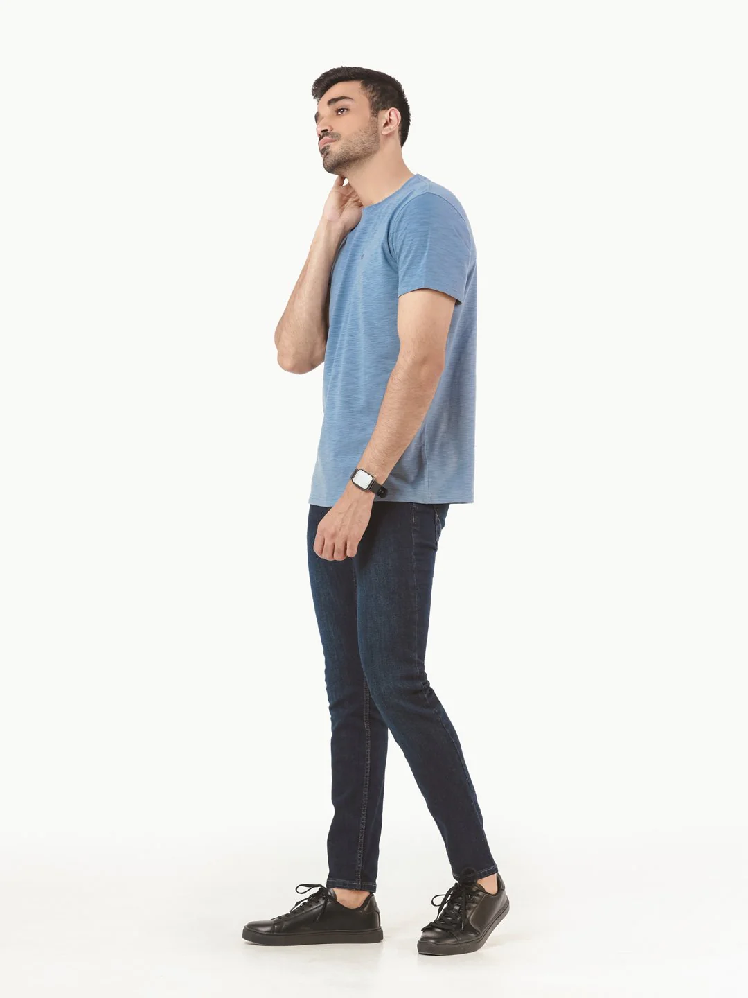 Crew Neck Basic Tee - EMTBT22-005 - Image 2