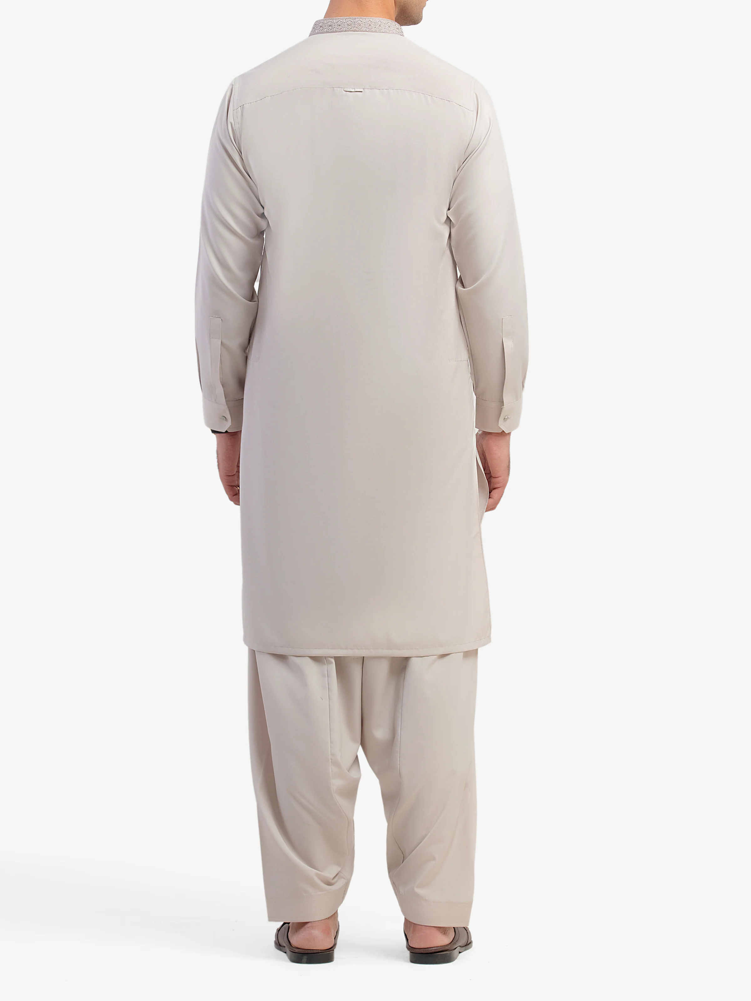 Embroidered Blended Shalwar Kameez - EMTKST5-99578 - Image 4