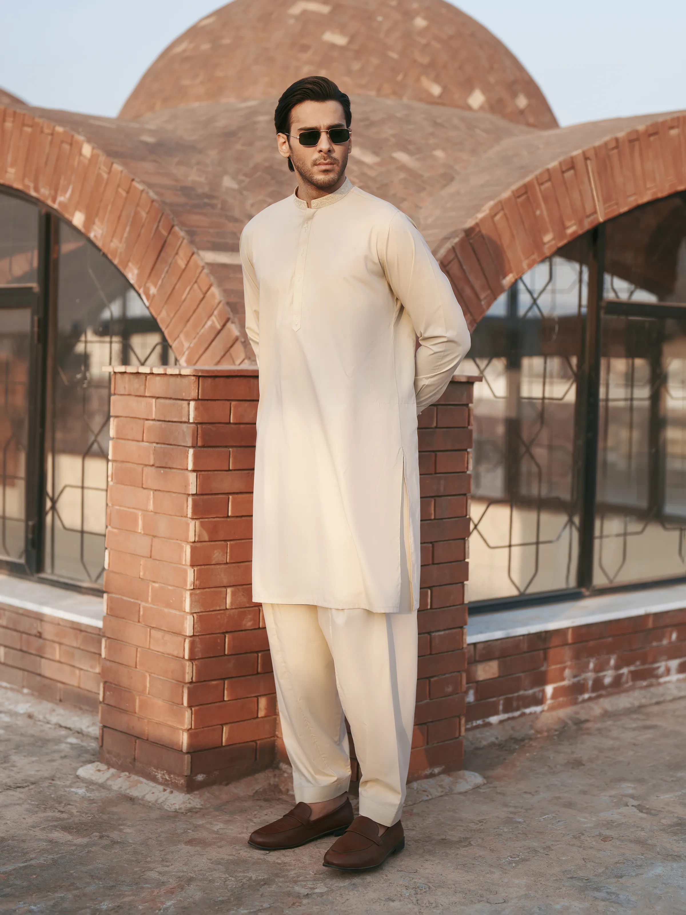 Embroidered Blended Shalwar Kameez - EMTKS5-41221 - Image 4