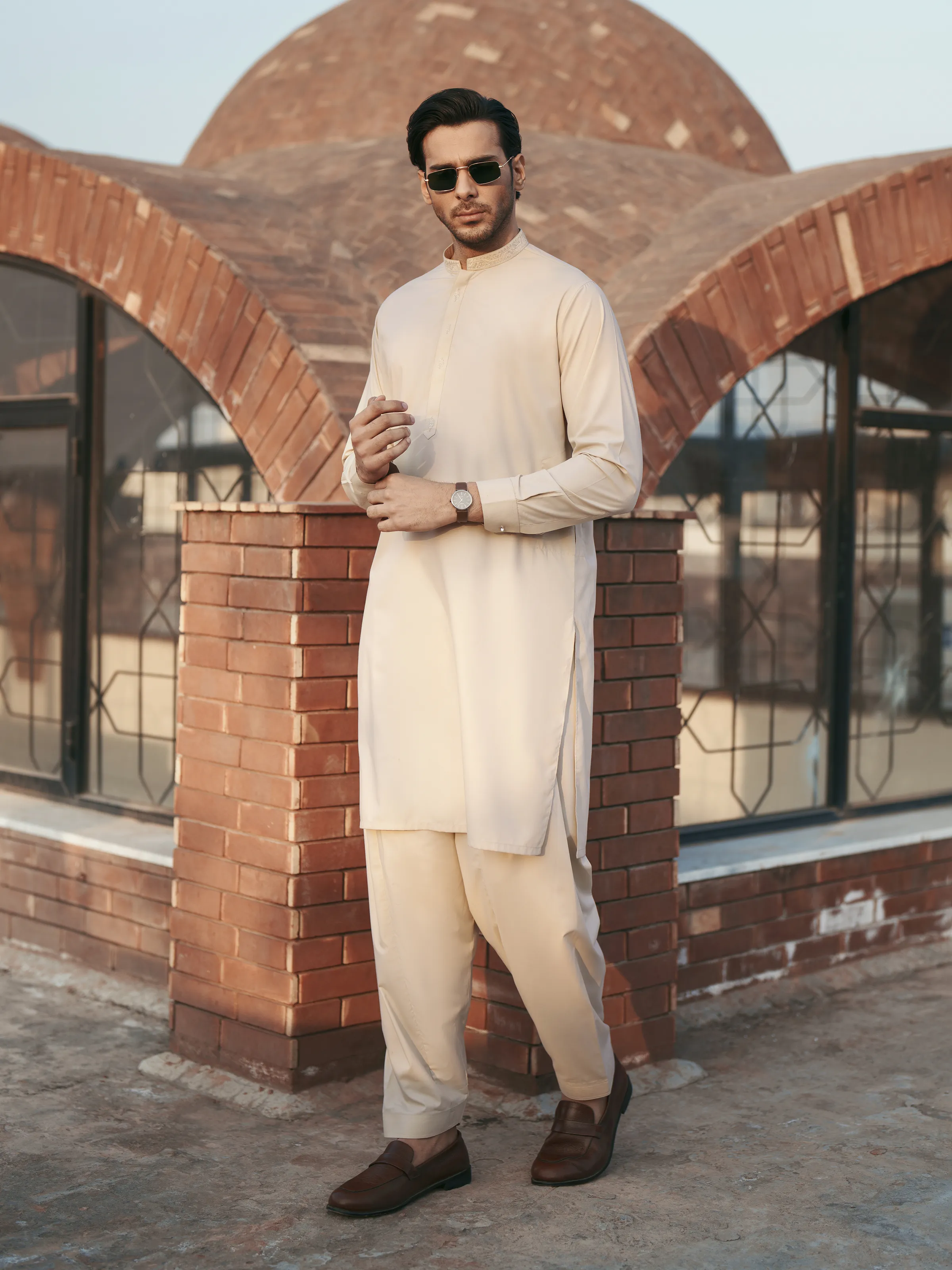 Embroidered Blended Shalwar Kameez - EMTKS5-41221 - Image 5