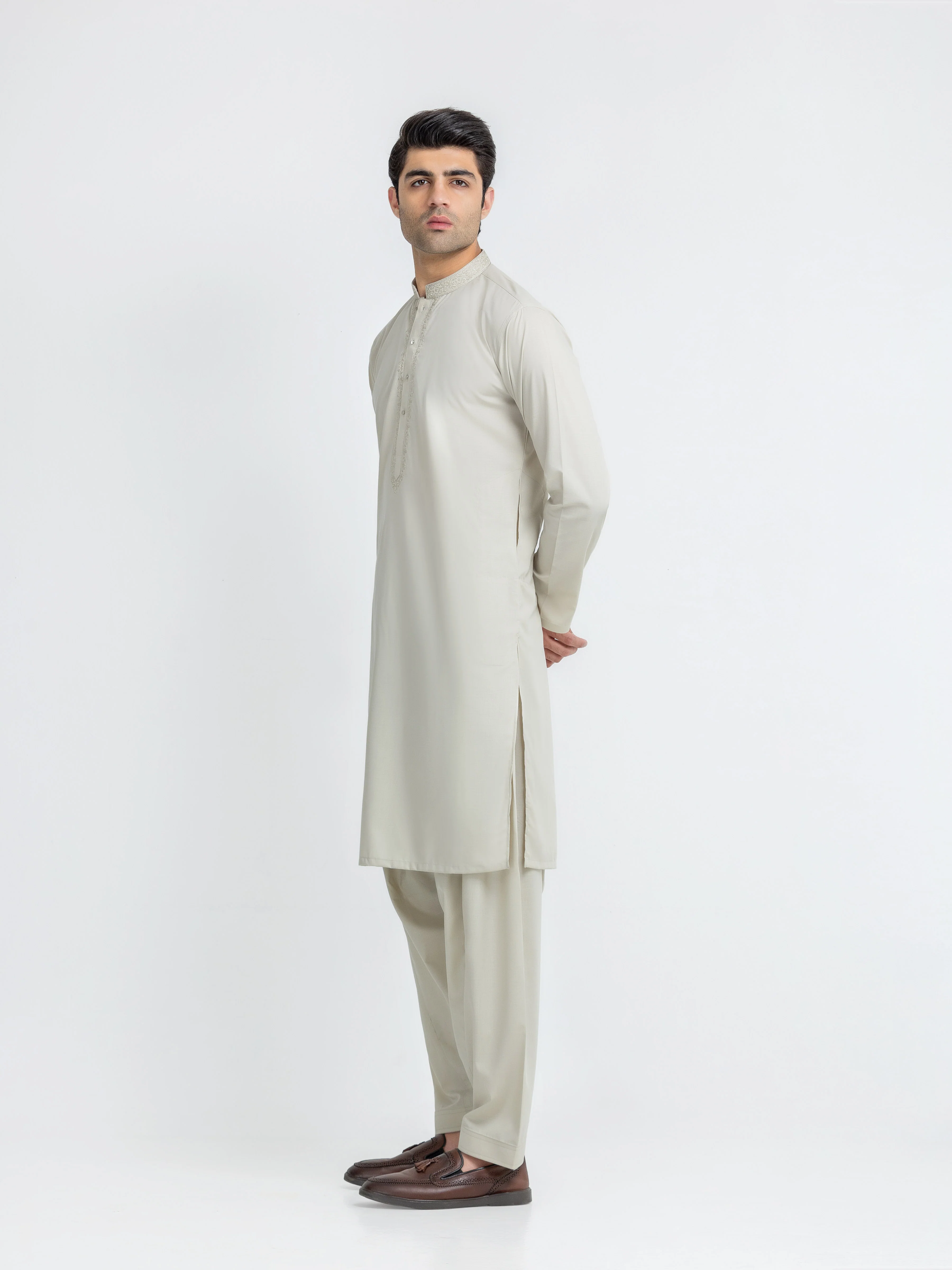 Embroidered Blended Shalwar Kameez - EMTKS6-41254 - Image 5