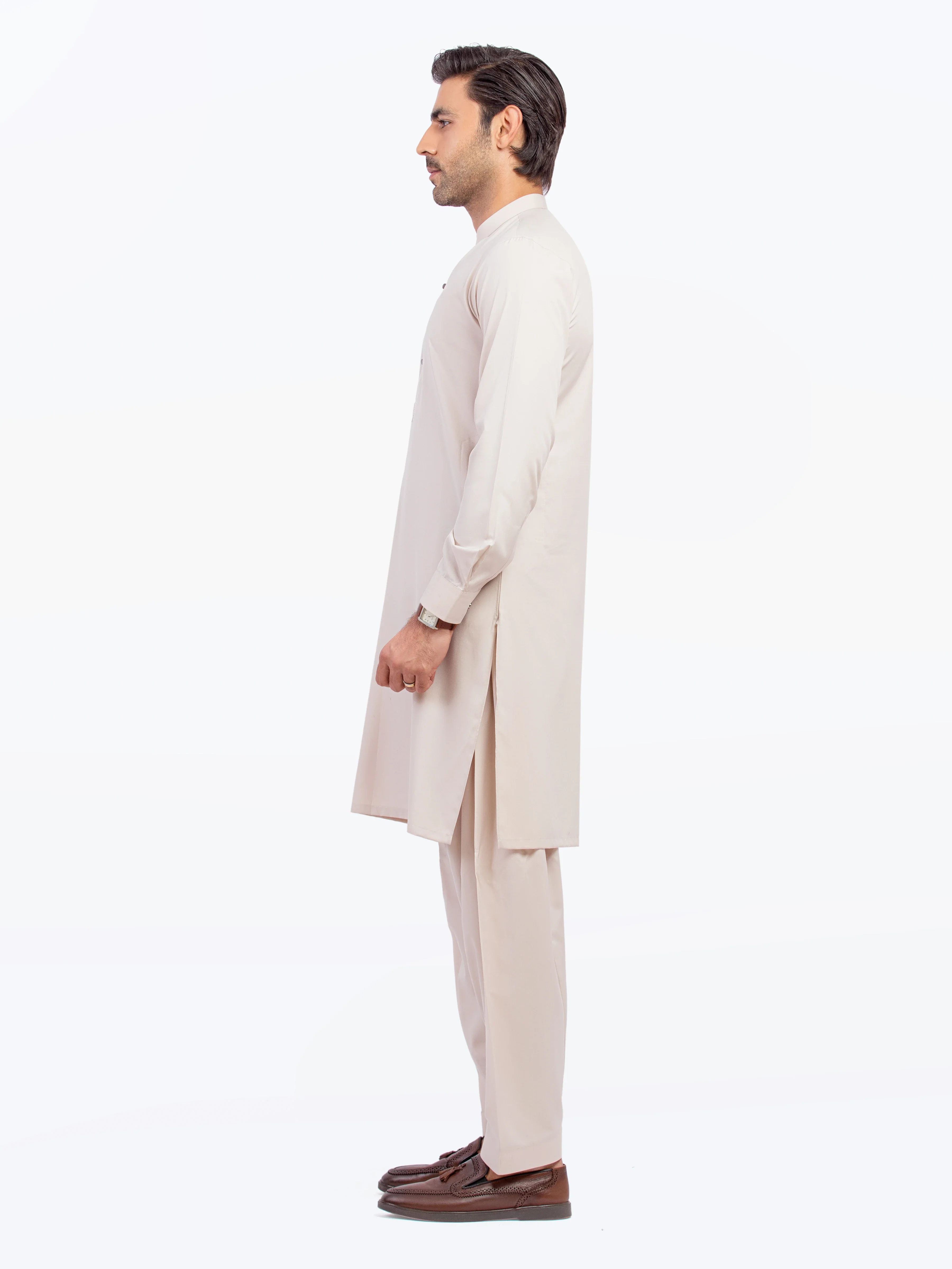 Embroidered Blended Shalwar Kameez - EMTKST5-99577 - Image 4