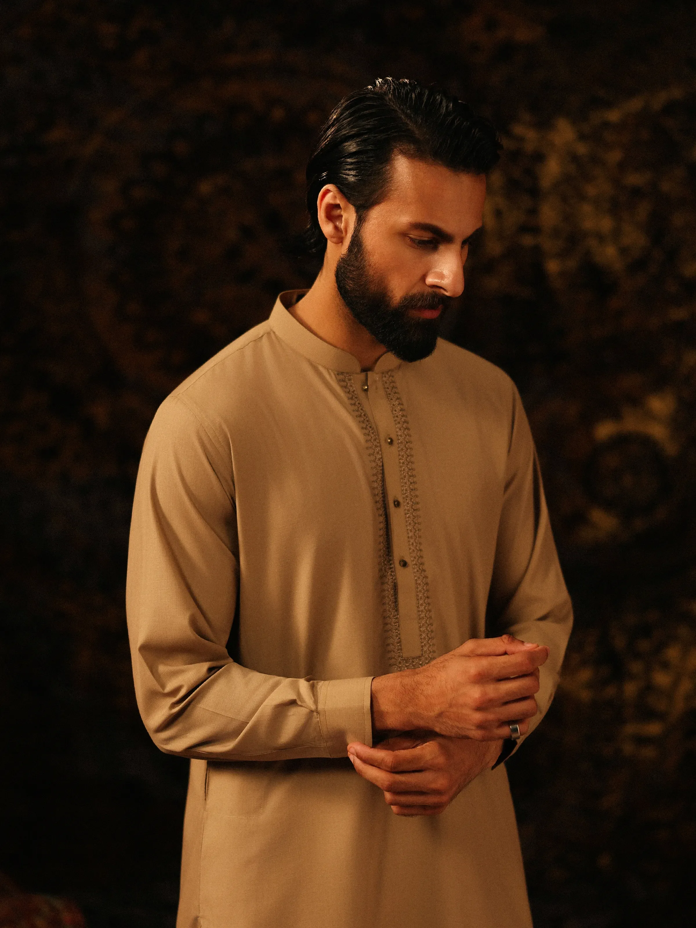 Embroidered Blended Shalwar Kameez - EMTKST5-99604 - Image 2
