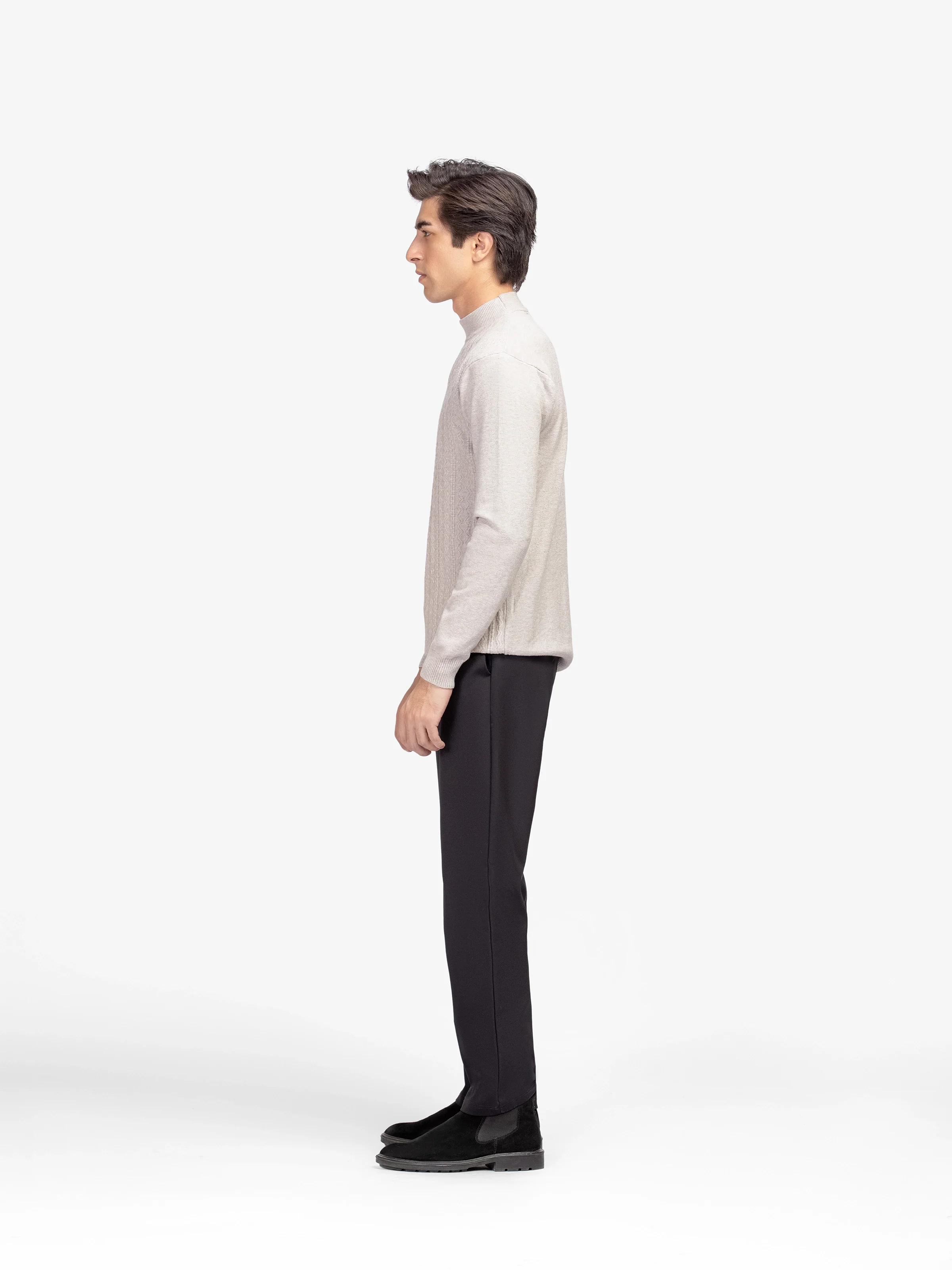 Mock Neck Sweater - EMTSWT5-008 - Image 4
