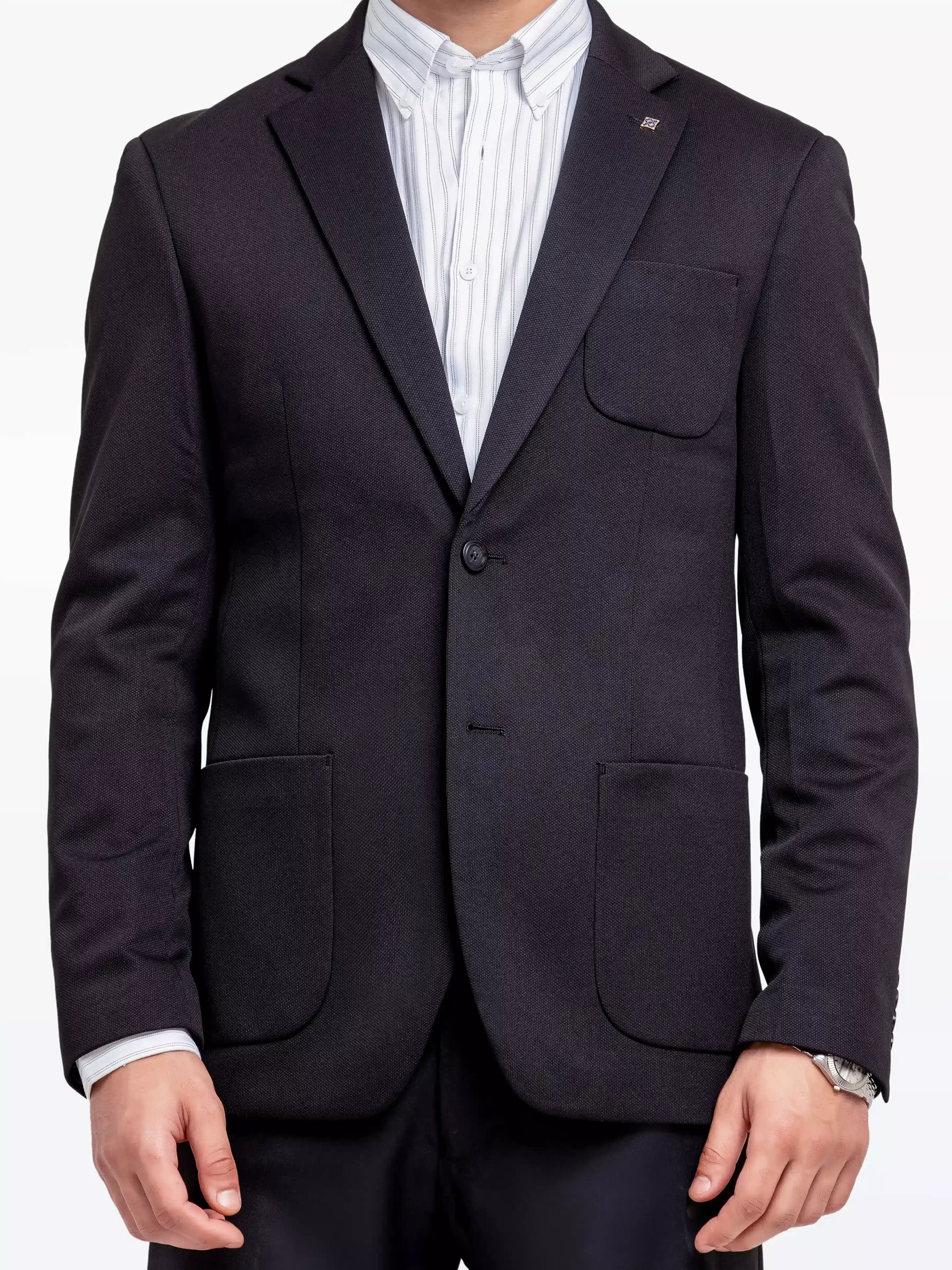 Textured Blazer - EMTB24-6868 - Image 4