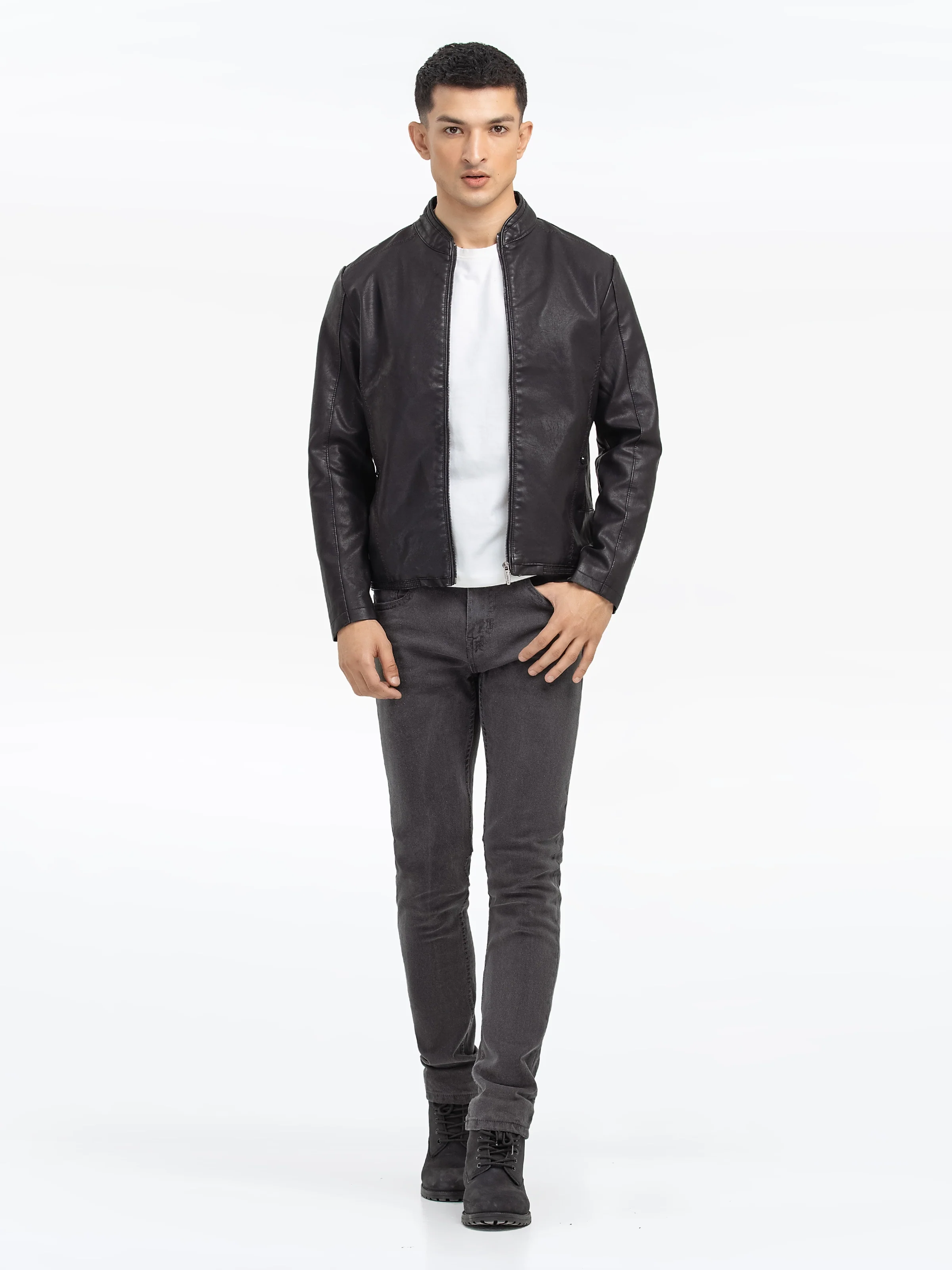 Leather Jacket - EMTJP24-015
