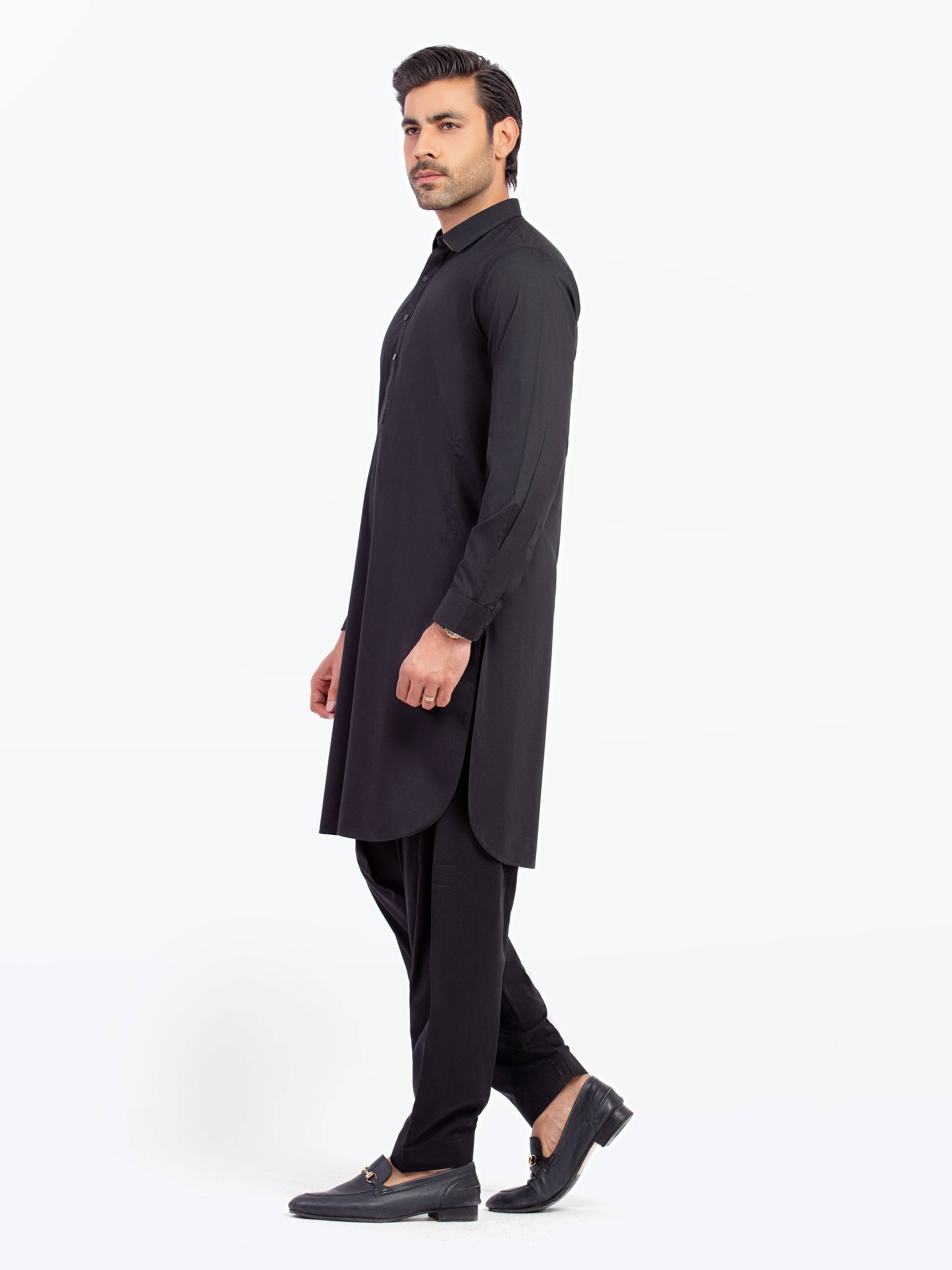 Blended Shalwar Kameez - EMTKST5-99564 - Image 4